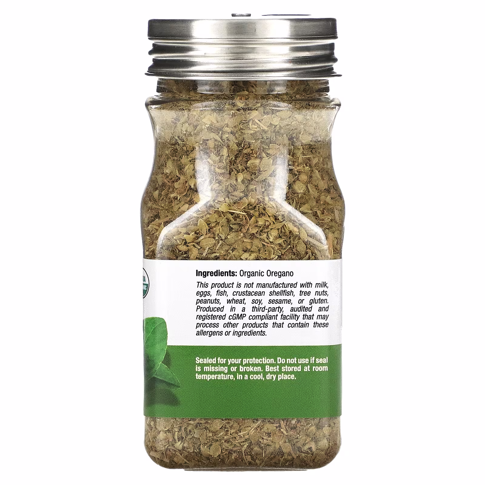 FOODS, Orégano orgánico, 22,6 g (0,80 oz), California Gold Nutrition