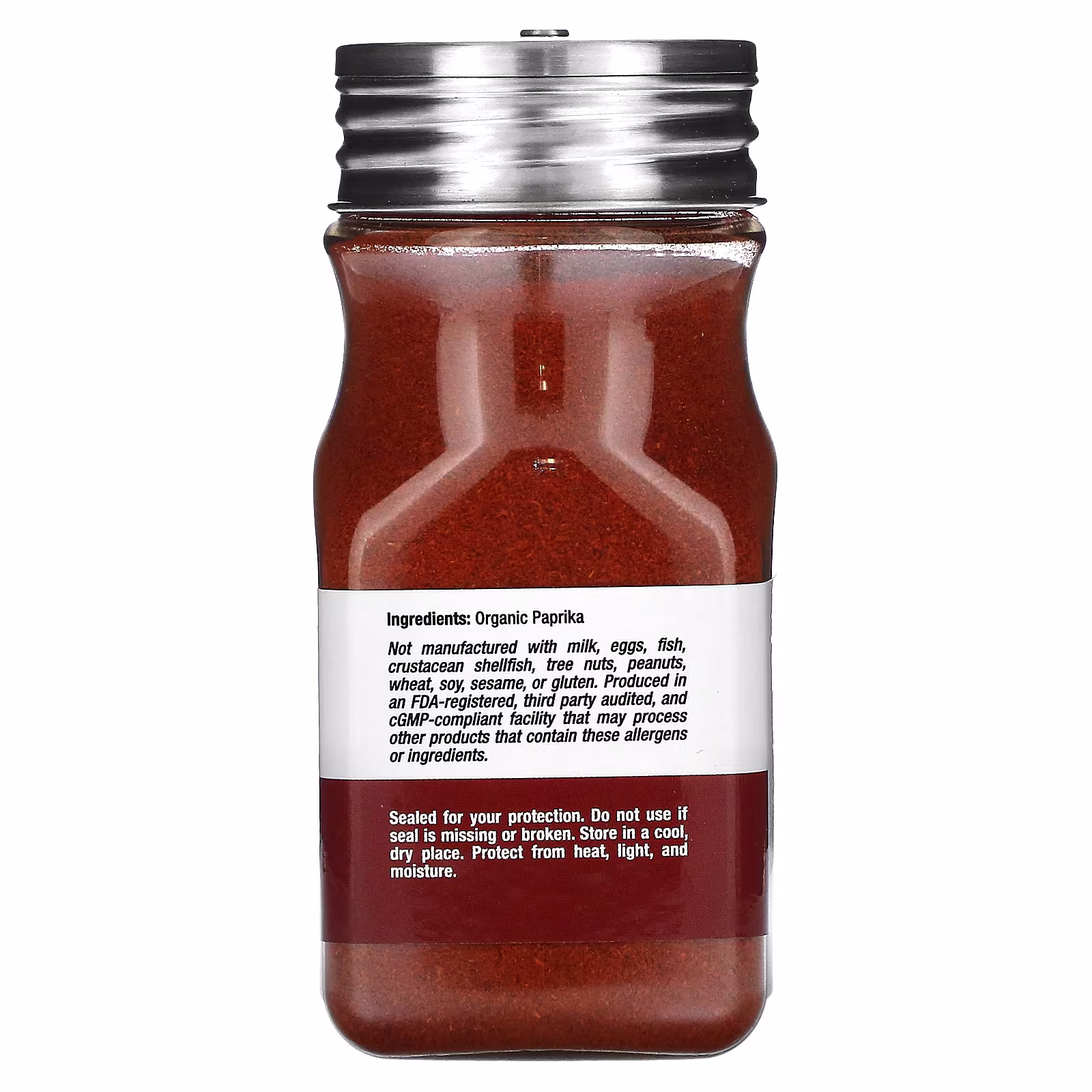 Foods, Páprika orgánica, Molida, 71 g (2,53 oz), California Gold Nutrition
