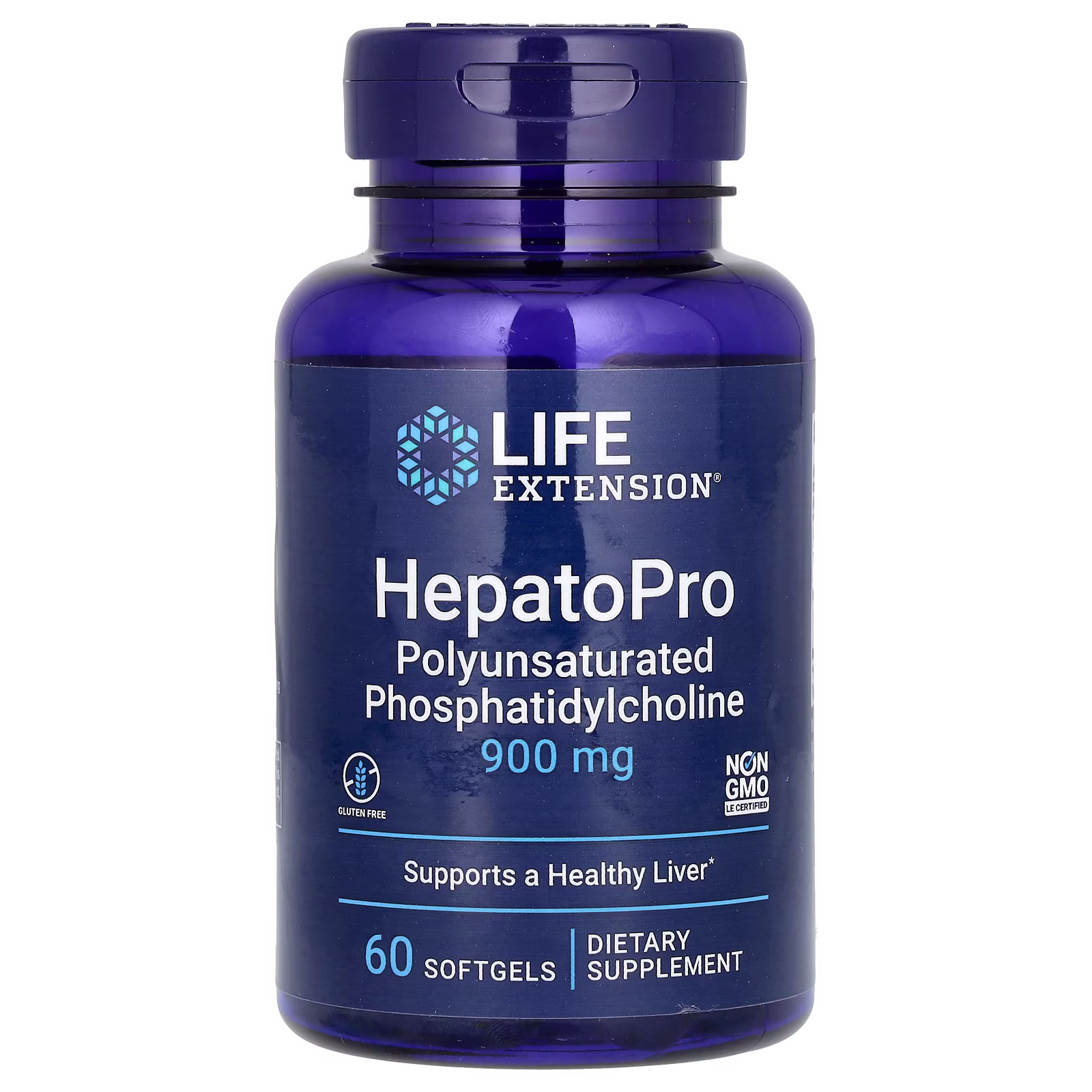 HepatoPro Polienilfosfatidilcolina, 900 mg, 60 cápsulas blandas, Life Extension