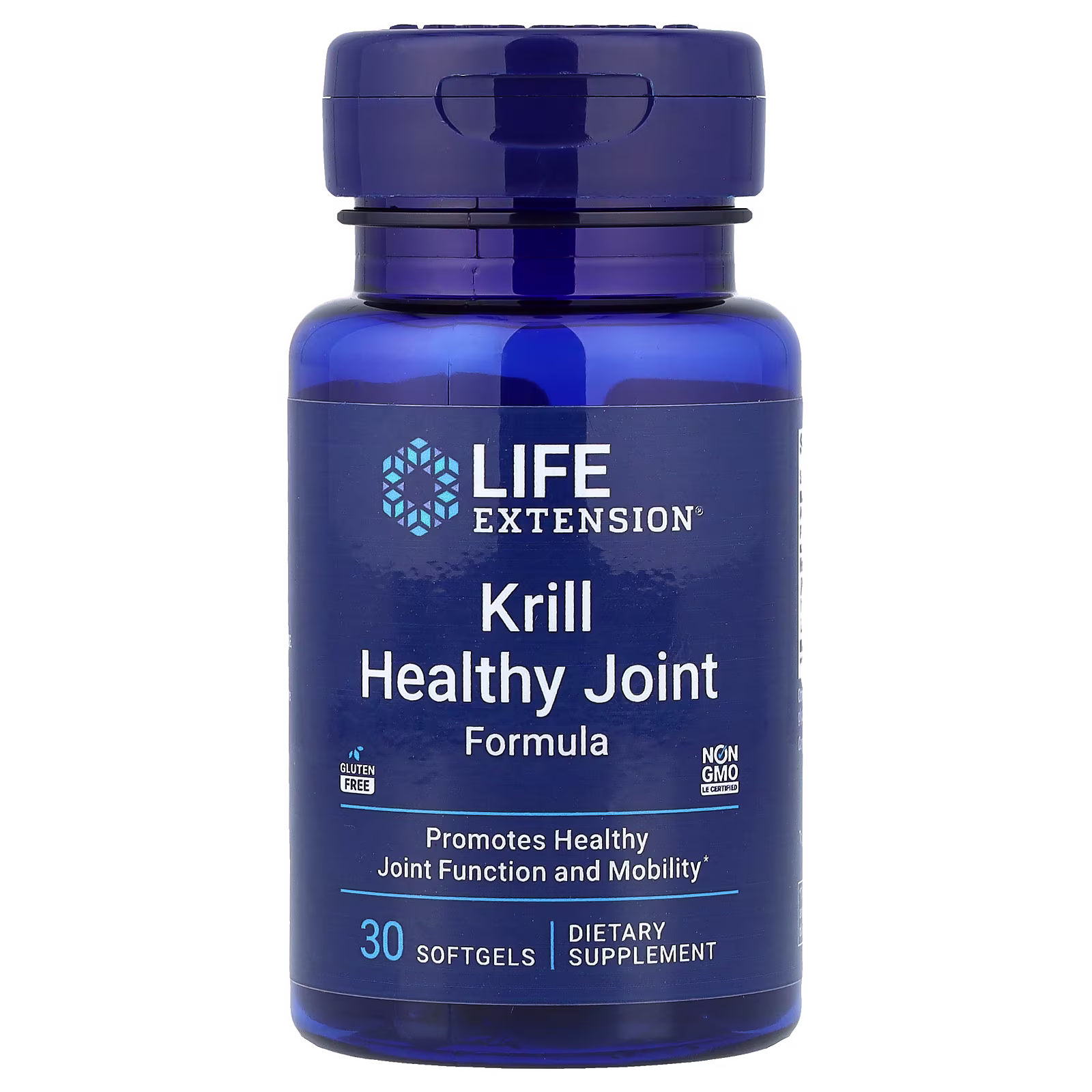 Krill Healthy Joint Formula con Astaxantina y Ácido Hialurónico, 30 perlas - Life Extension