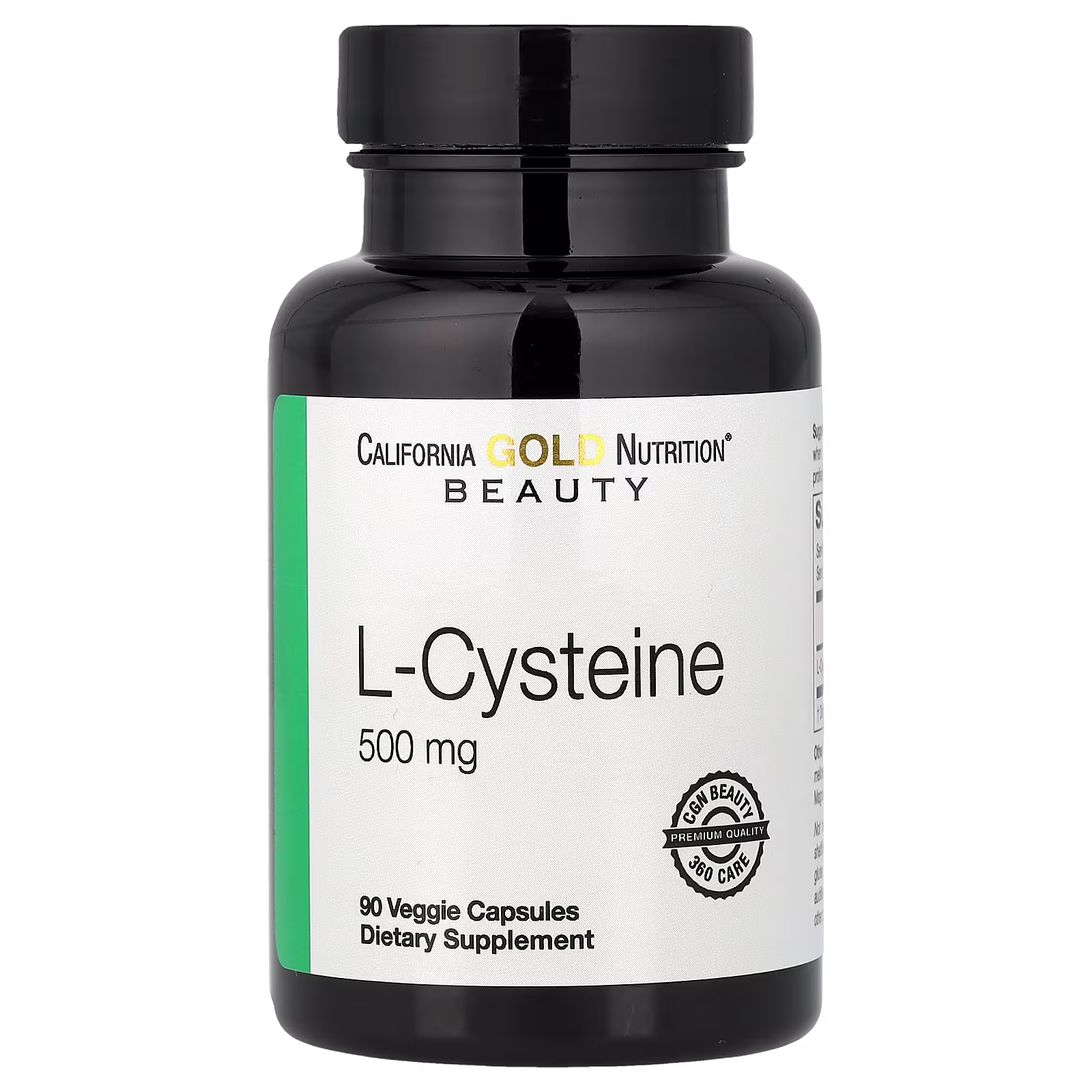 L-cisteína, 500 mg, 90 cápsulas vegetales, California Gold Nutrition