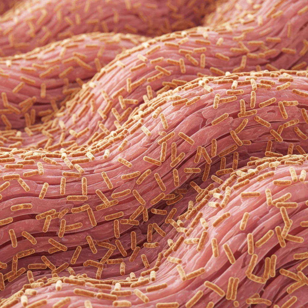 Visualización de Lactobacillus dominando la microbiota vaginal sana
