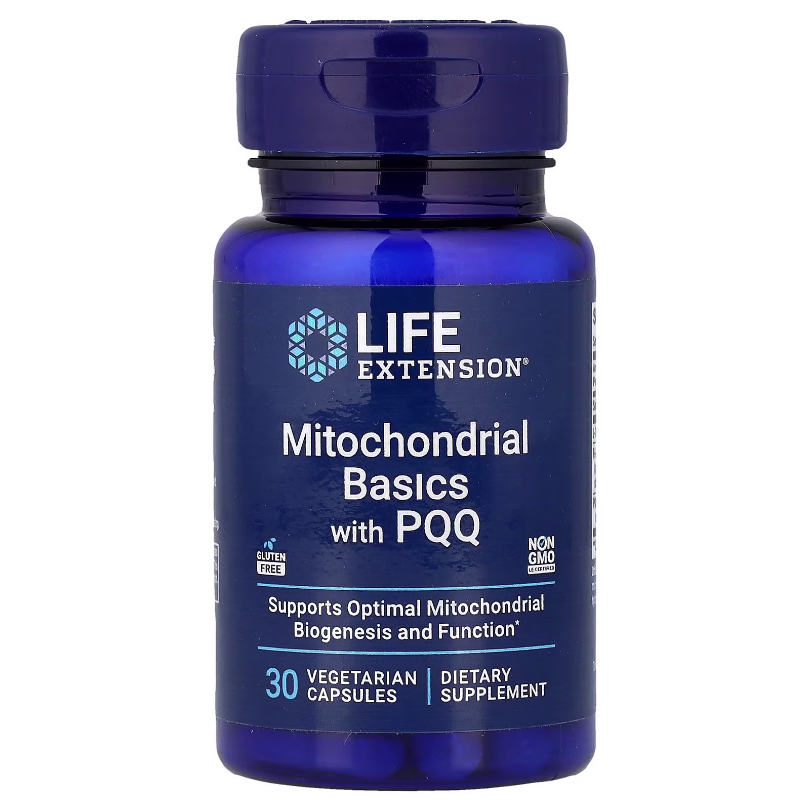 Mitochondrial Basics con PQQ + R-Lipoico + L-Taurina — 30 cápsulas — Life Extension