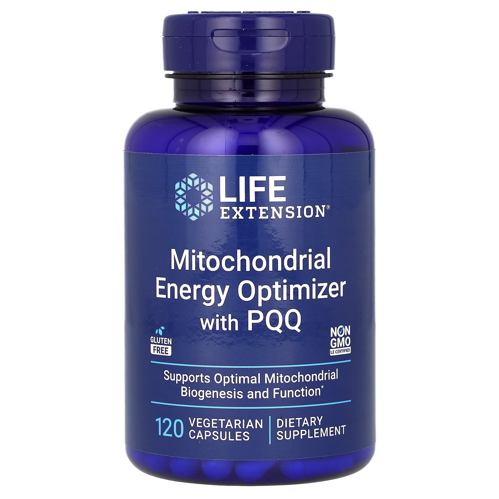 Optimizador de Energía Mitocondrial con PQQ y R-Lipoico, 120 cápsulas vegetales, Life Extension