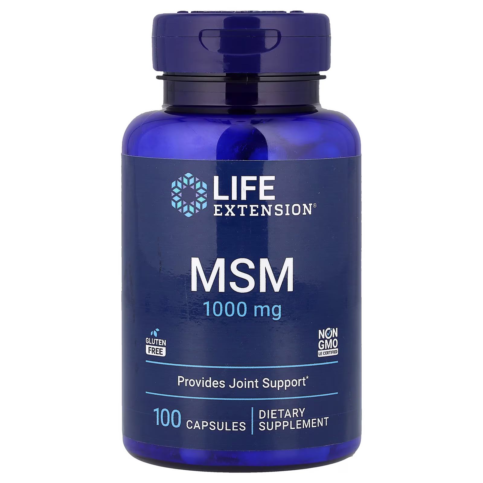 MSM Metilsulfonilmetano, 1000 mg, 100 cápsulas, Life Extension