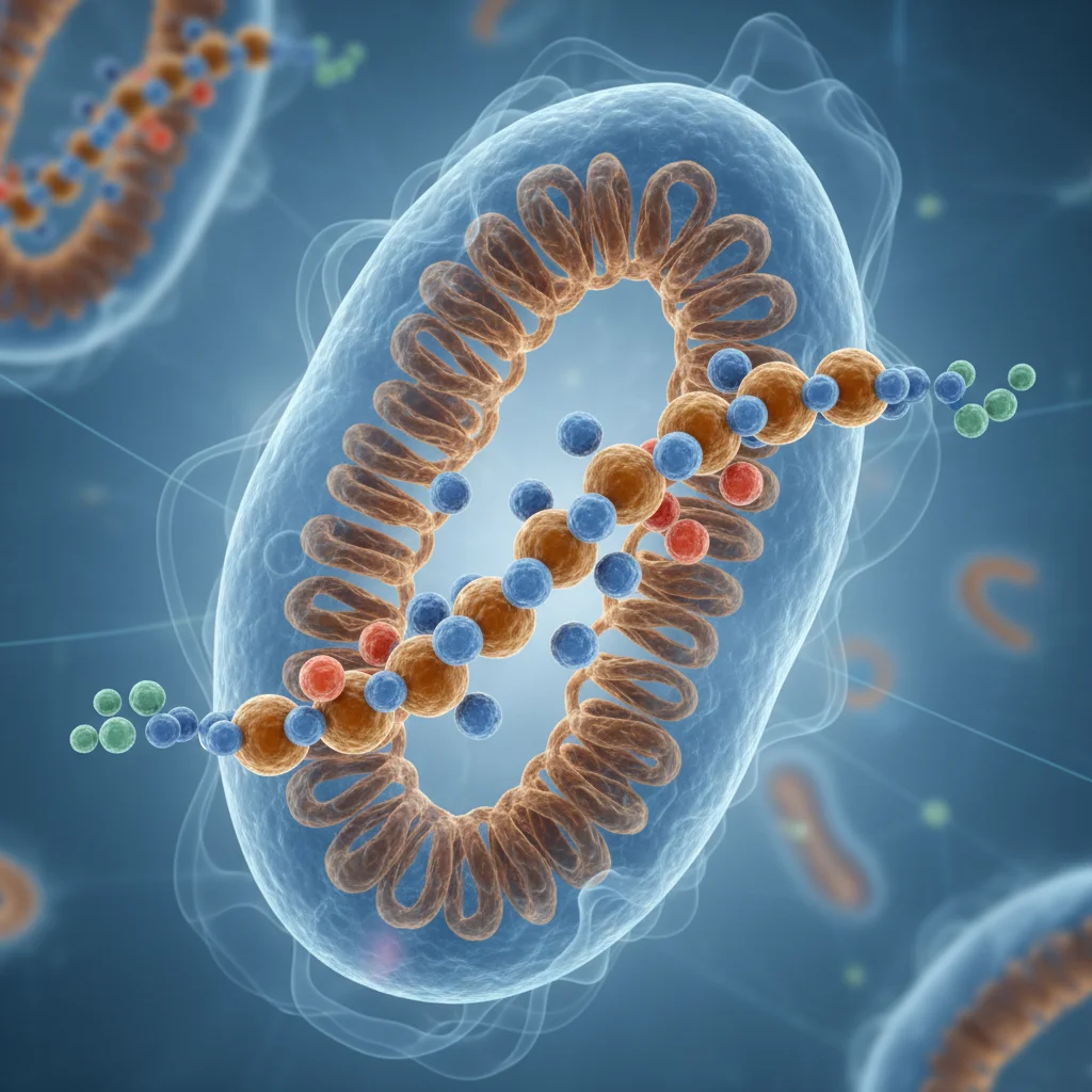 Visualización de NAD+ flujo mitocondrial y producción de energía celular