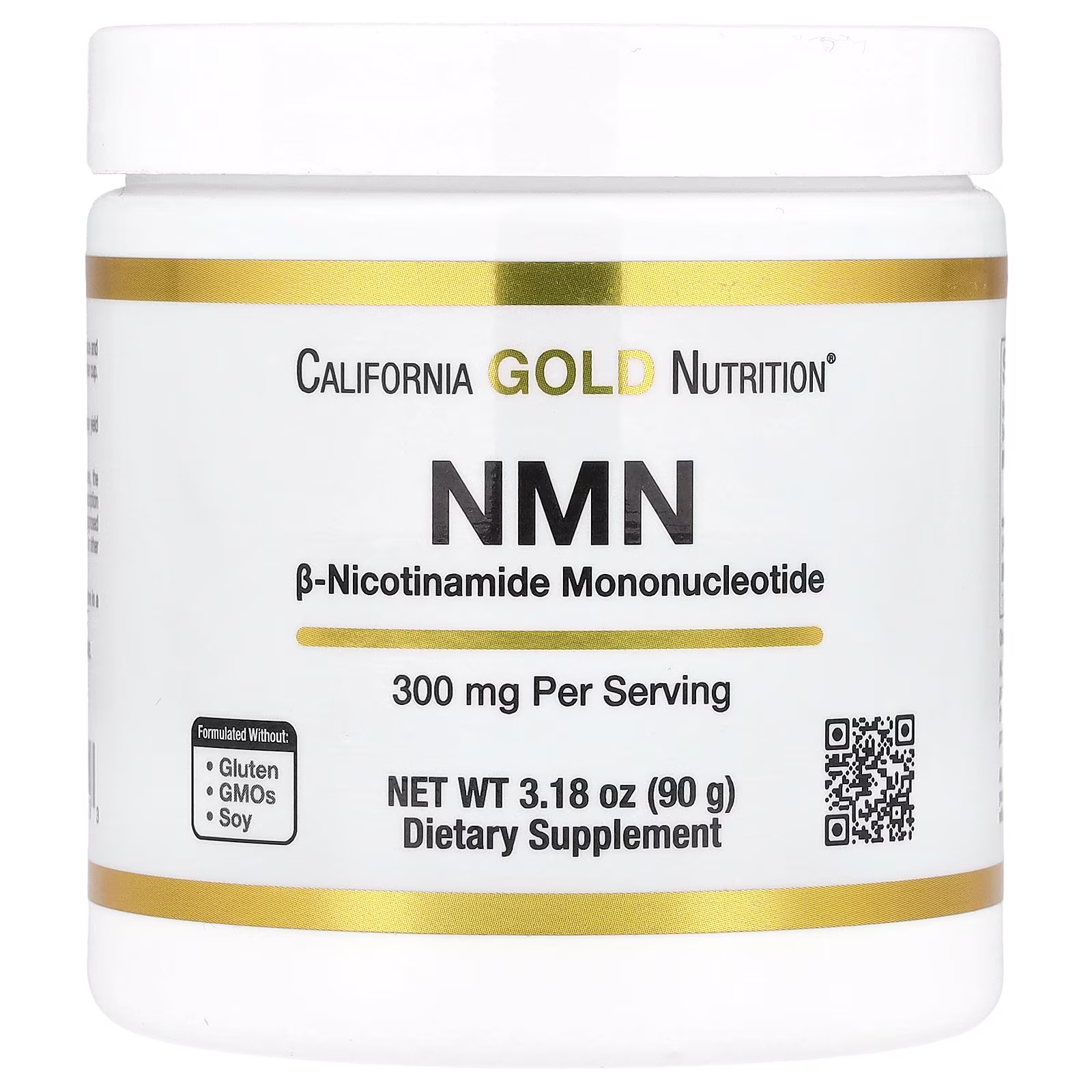 NMN en polvo, 90 g (3,18 oz), California Gold Nutrition