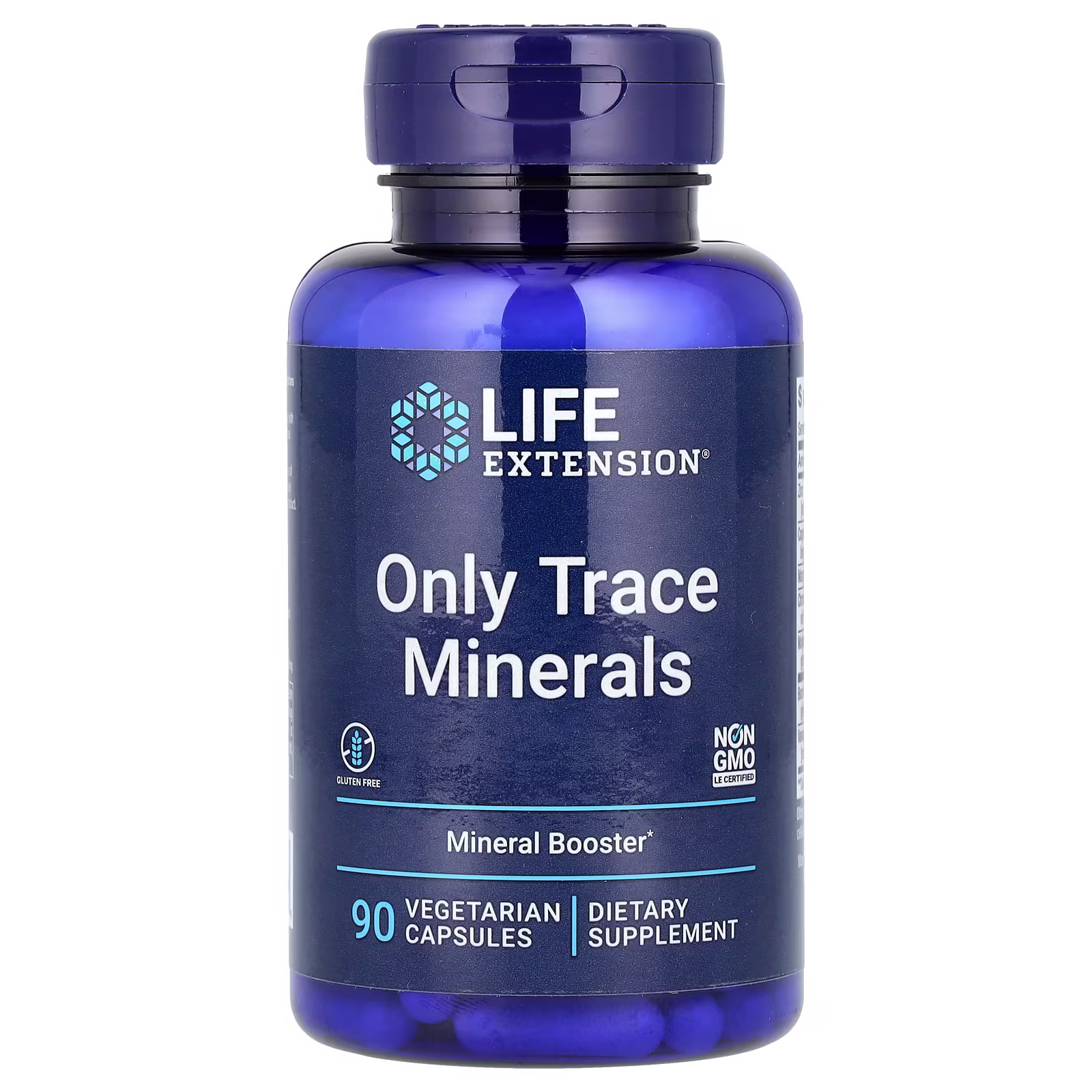 Only Trace Minerals (Oligoelementos Puros con TRAACS y OptiZinc), 90 cápsulas vegetales, Life Extension