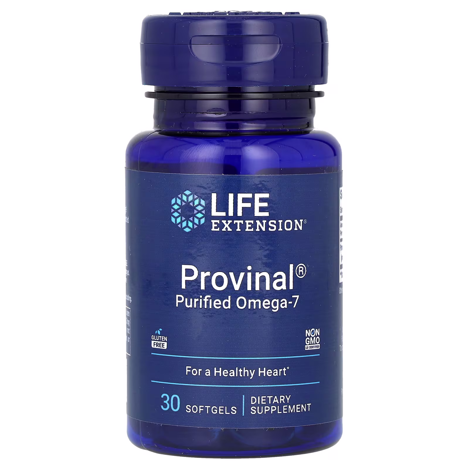 Provinal Purified Omega-7 Ácido Palmitoleico 420 mg — 30 cápsulas blandas — Life Extension