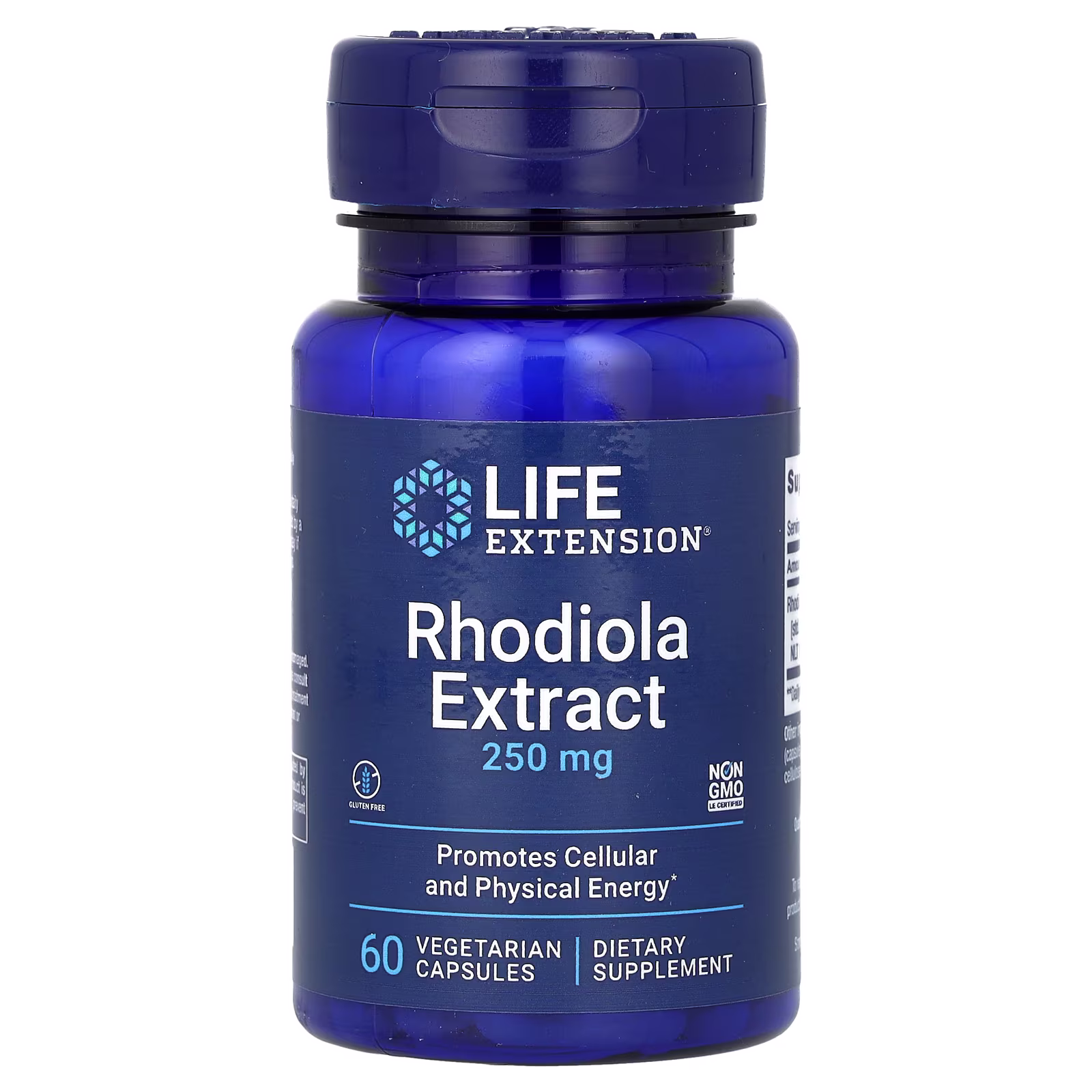 Extracto de Rodiola, 250 mg, 60 cápsulas vegetales, Life Extension