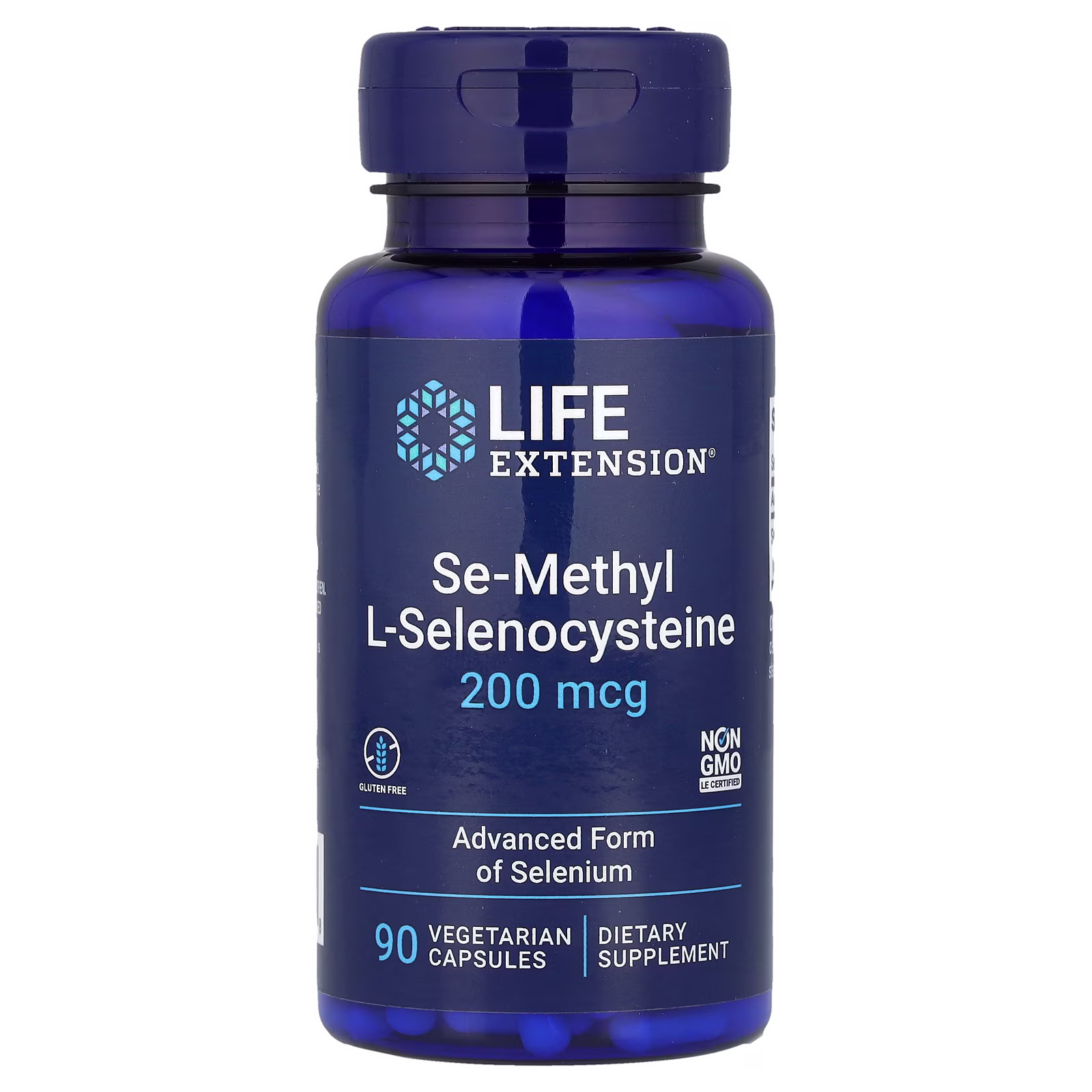 Se-Metil L-Selenocisteína, 200 mcg, 90 cápsulas vegetales, Life Extension