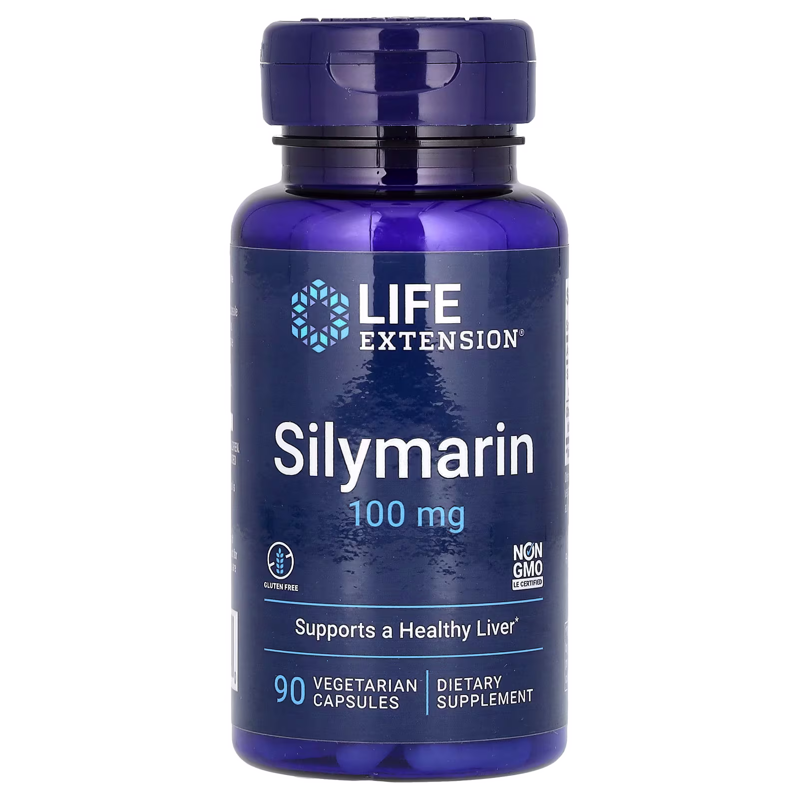 Silimarina, 100 mg, 90 cápsulas vegetales, Life Extension