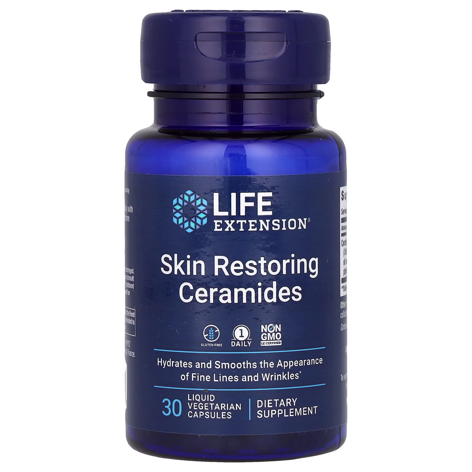 Skin Restoring Ceramides (Ceratiq®), 30 cápsulas vegetales líquidas, Life Extension