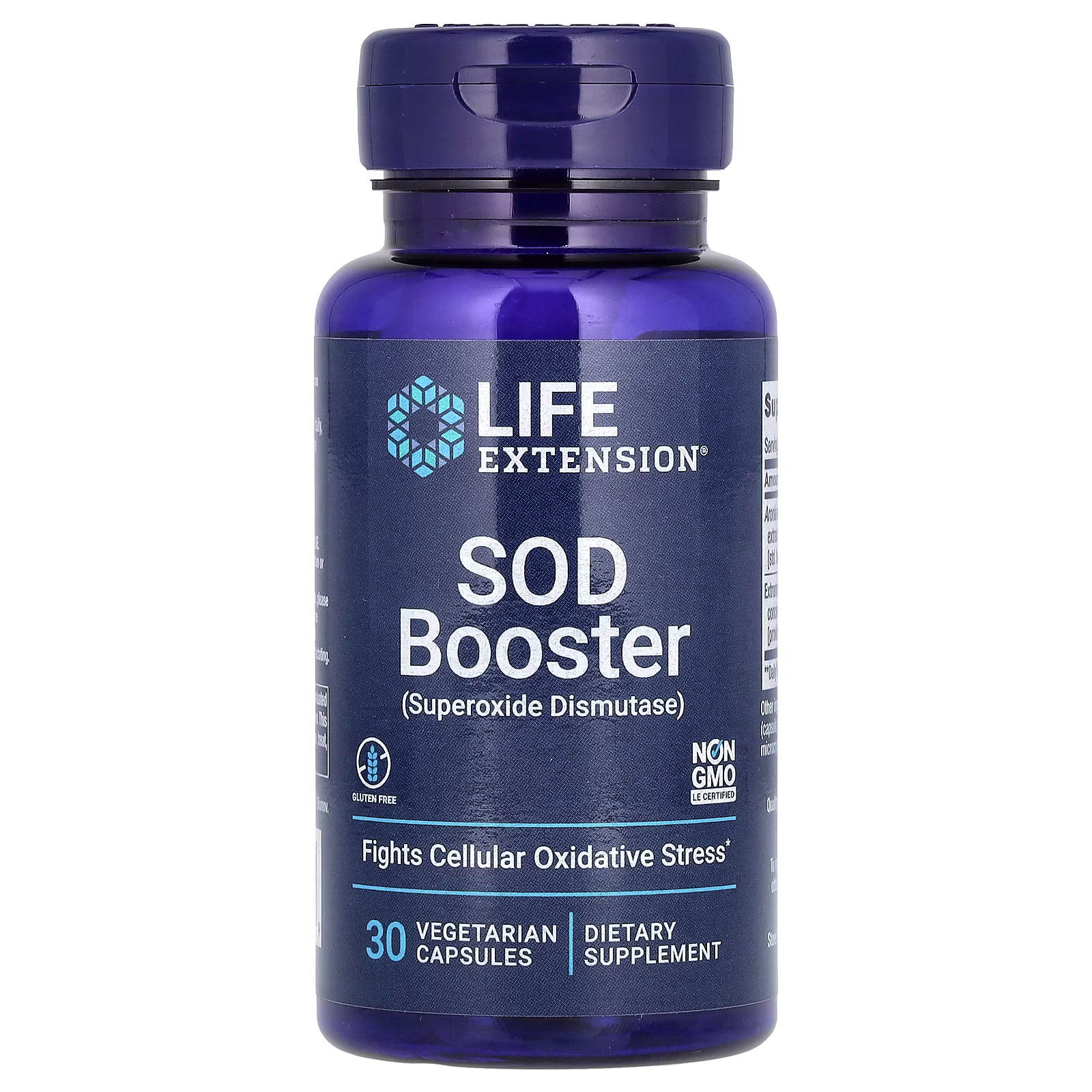 SOD Booster con Aronia y Extramel, 30 cápsulas vegetales, Life Extension
