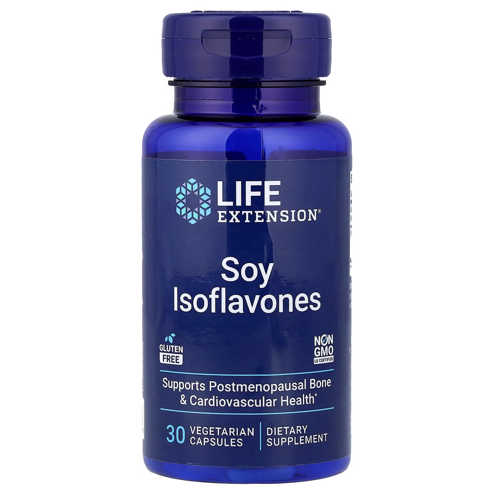 Isoflavonas de Soya, 135 mg, 30 cápsulas vegetales, Life Extension