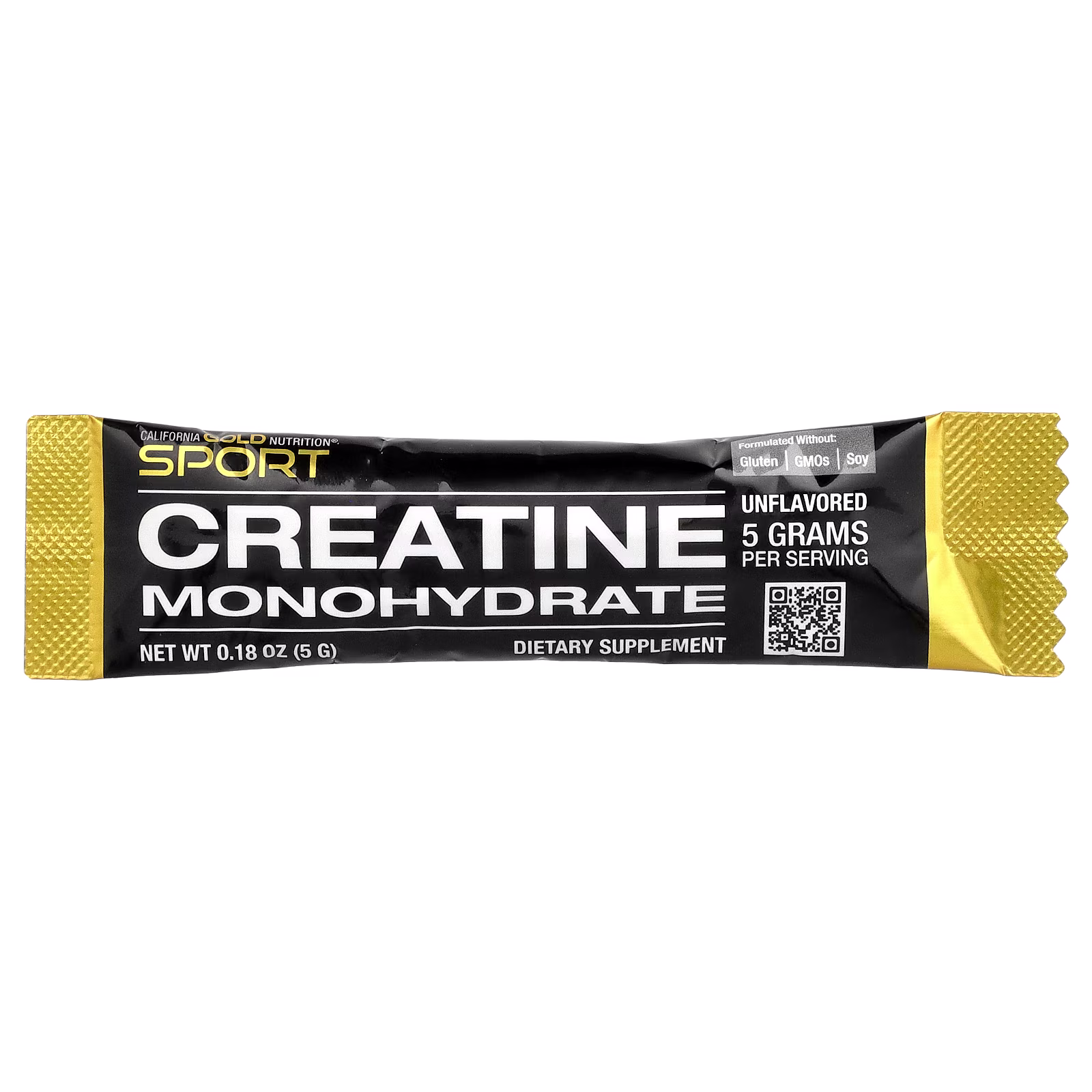 Sport, Monohidrato de creatina puro, Sin sabor, 5 g (0,18 oz), California Gold Nutrition