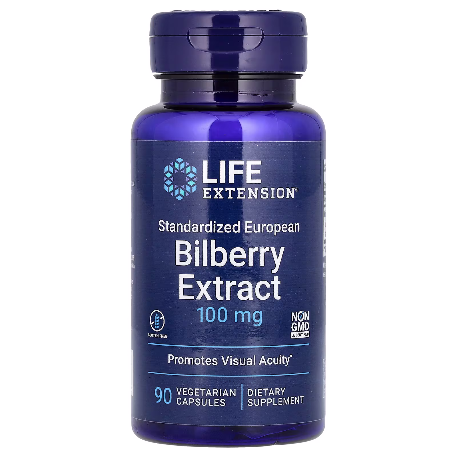 Extracto de Arándano Europeo Estándar Mirtoselect, 100 mg, 90 cápsulas vegetales, Life Extension
