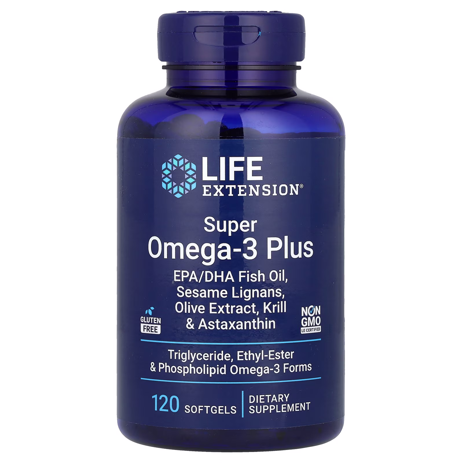 Super Omega-3 Plus, 120 cápsulas blandas, Life Extension
