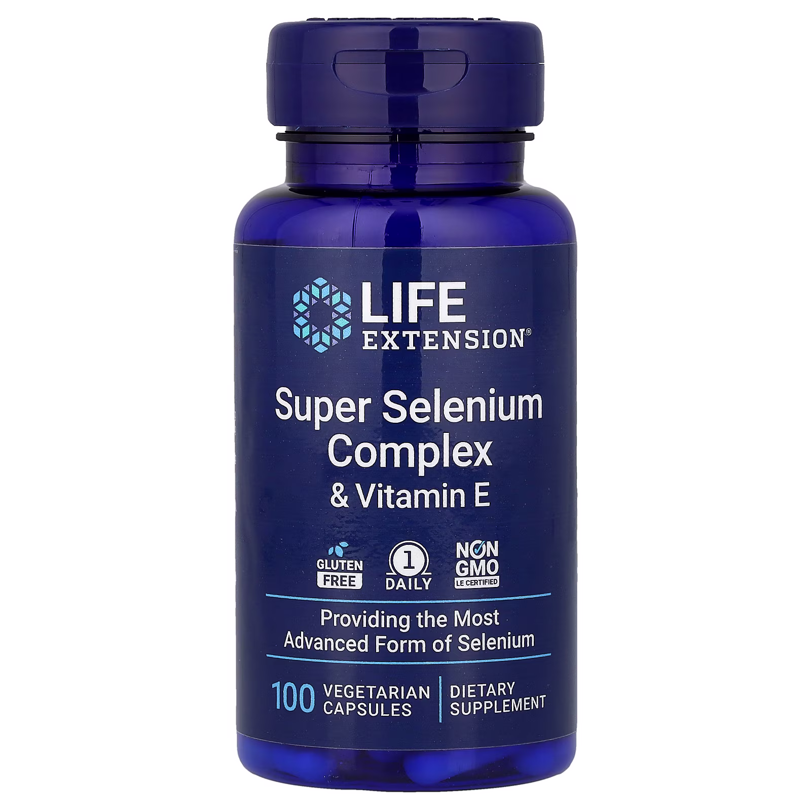 Super Selenium Complex con Vitamina E (3 Formas de Selenio), 100 cápsulas vegetales, Life Extension