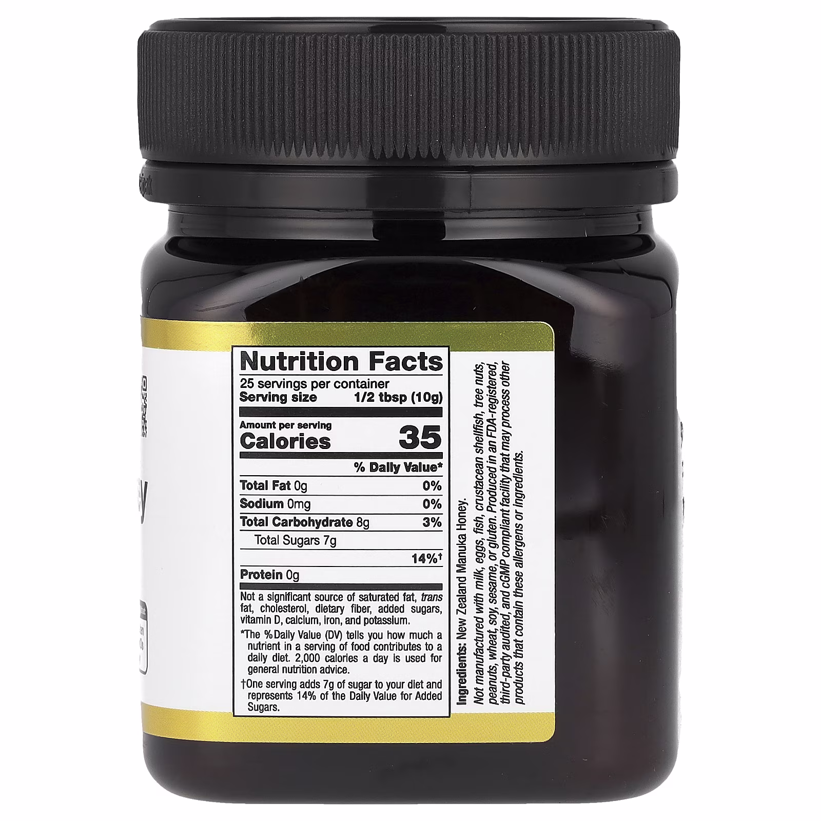 Superfoods, Miel de manuka monofloral, MGO +263, 250 g (8,8 oz), California Gold Nutrition
