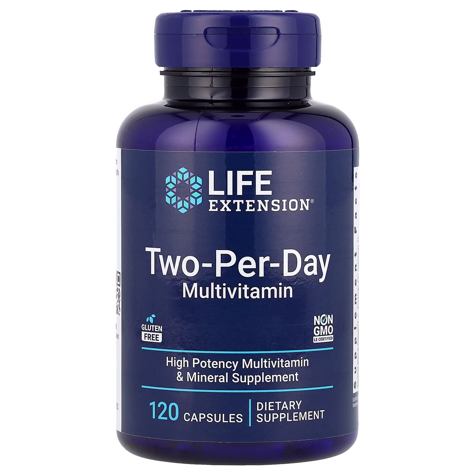 Two-Per-Day Multivitamínico V2 Dos Cápsulas por Día, 120 cápsulas, Life Extension