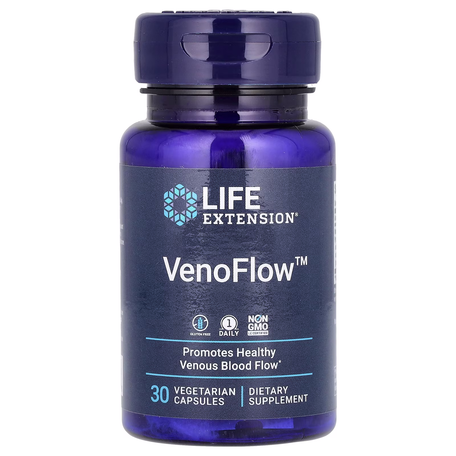 VenoFlow Pycnogenol + Natoquinasa Fibrinolítica — 30 cápsulas — Life Extension
