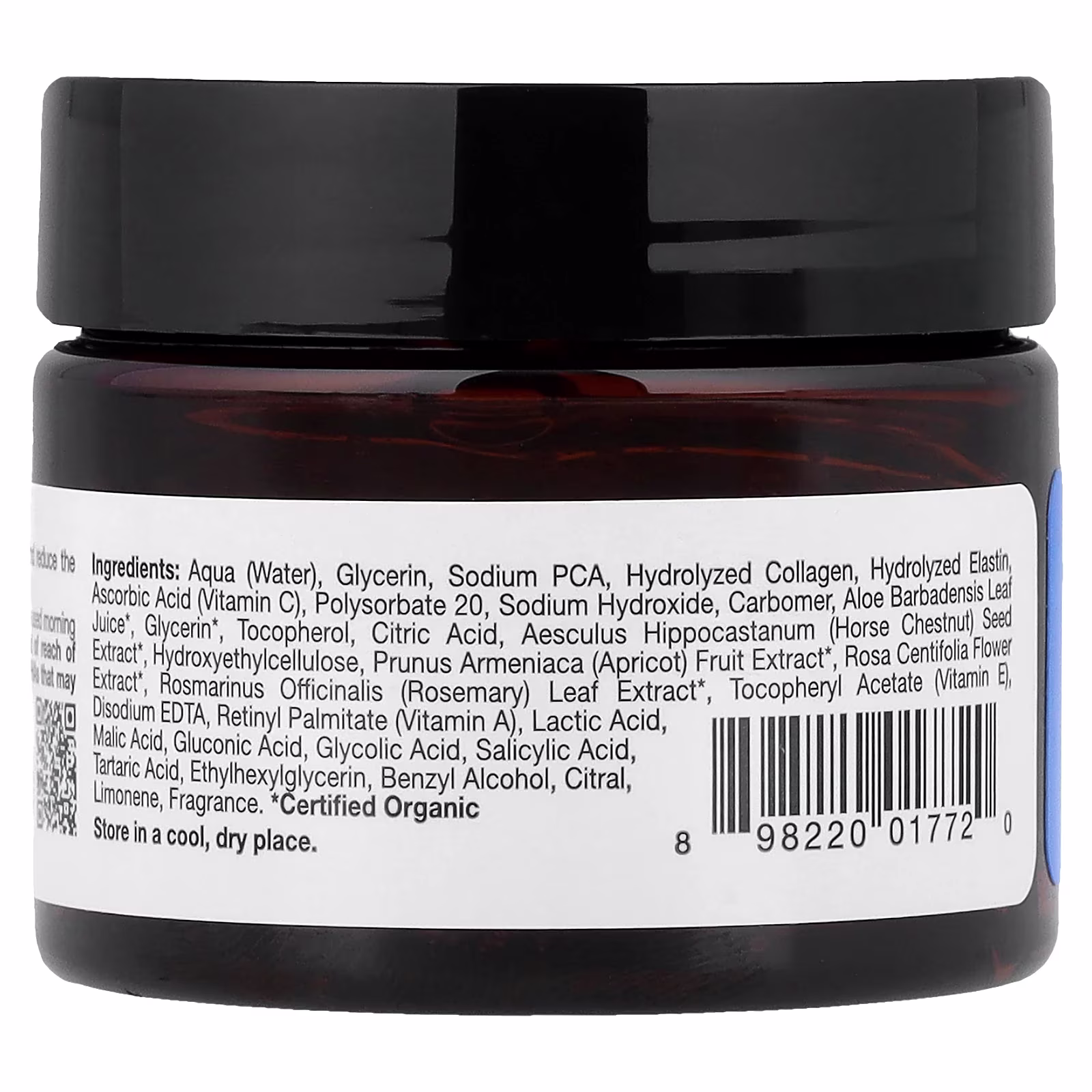 Sérum reafirmante con vitamina C, Sérum en gel con efecto iluminador mejorado, 44 g (1,55 oz), California Gold Nutrition
