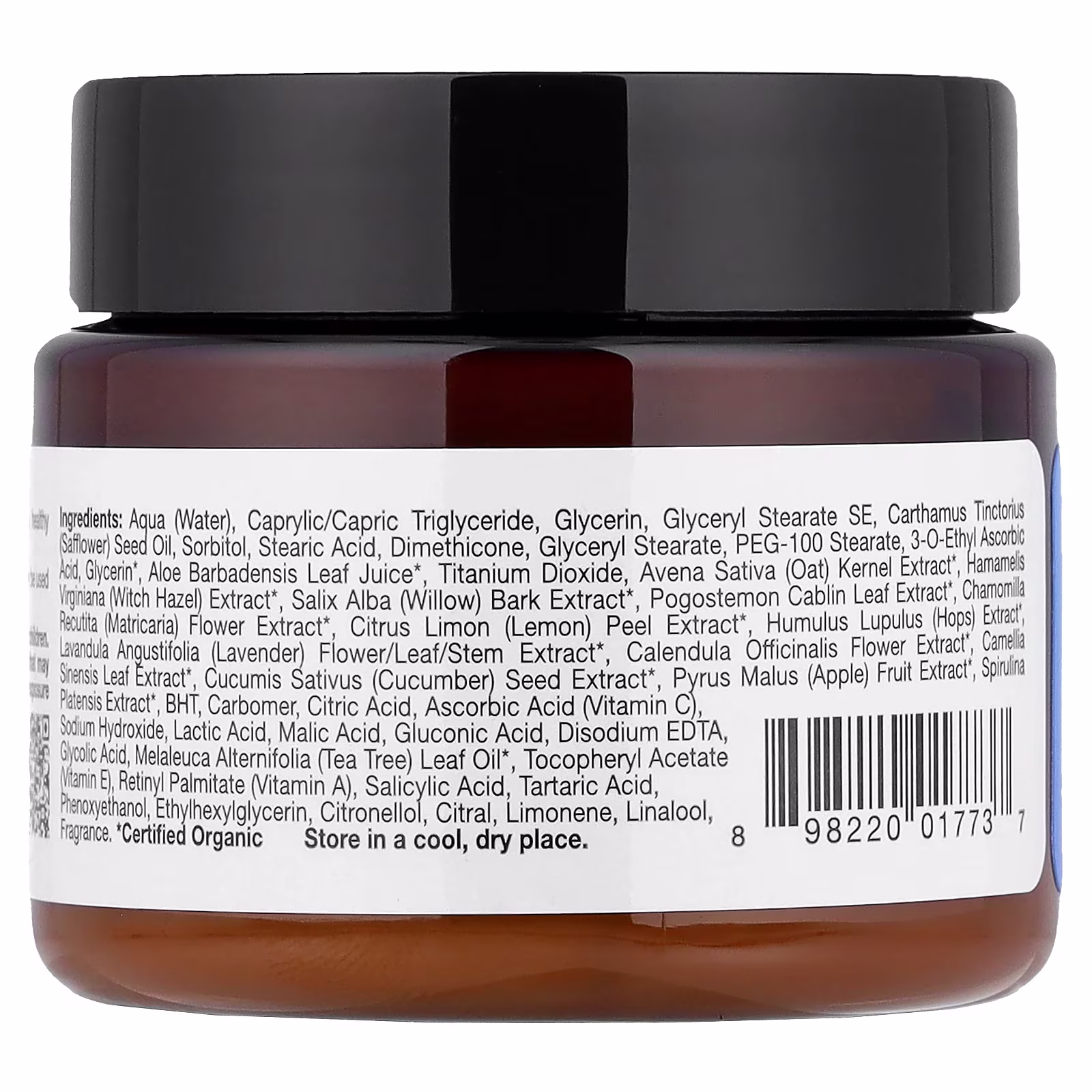Humectante con vitamina C, Crema liviana para una mejor iluminación, 64 g (2,25 oz), California Gold Nutrition