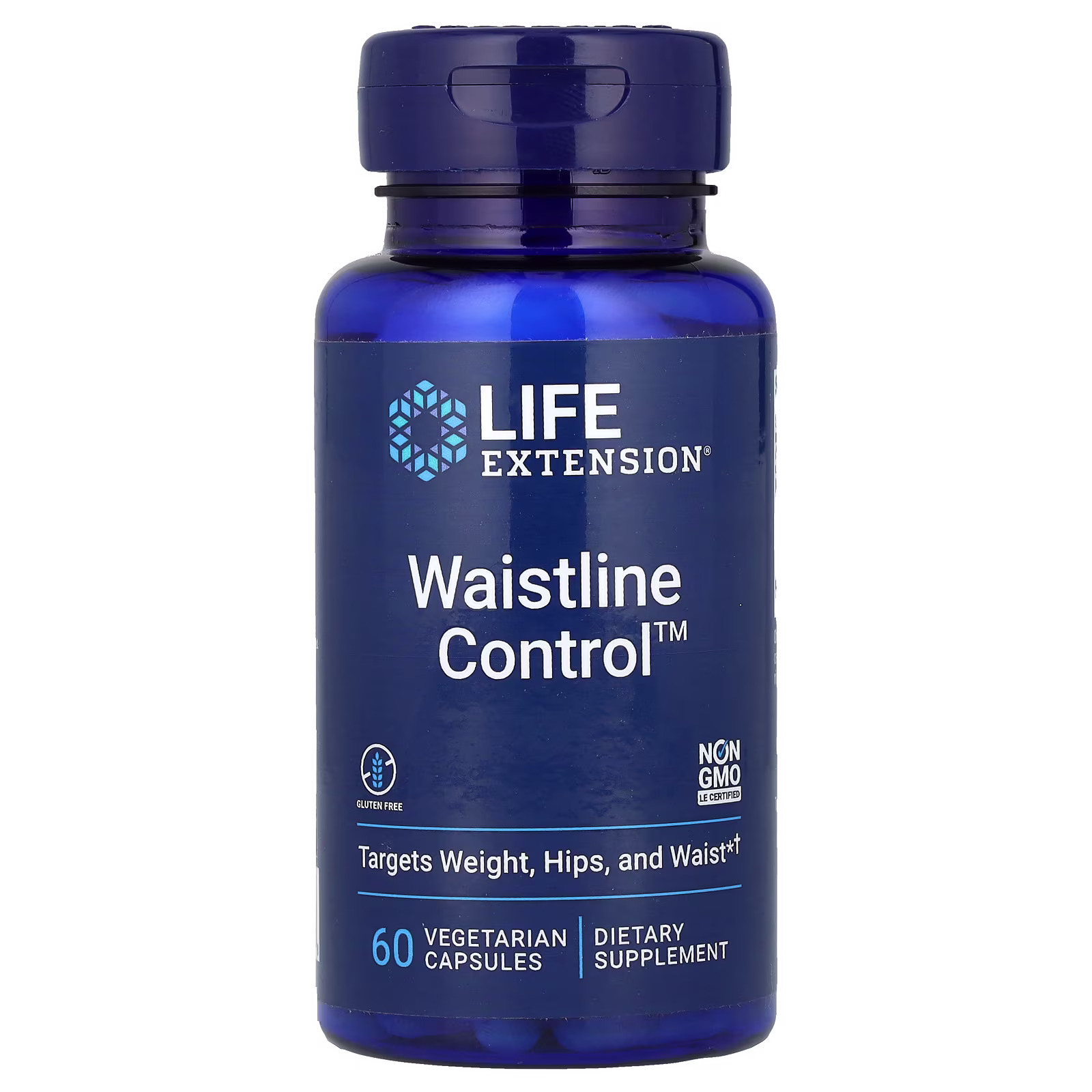 Waistline Control Meratrim Sphaeranthus + Mangostán — 60 cápsulas — Life Extension