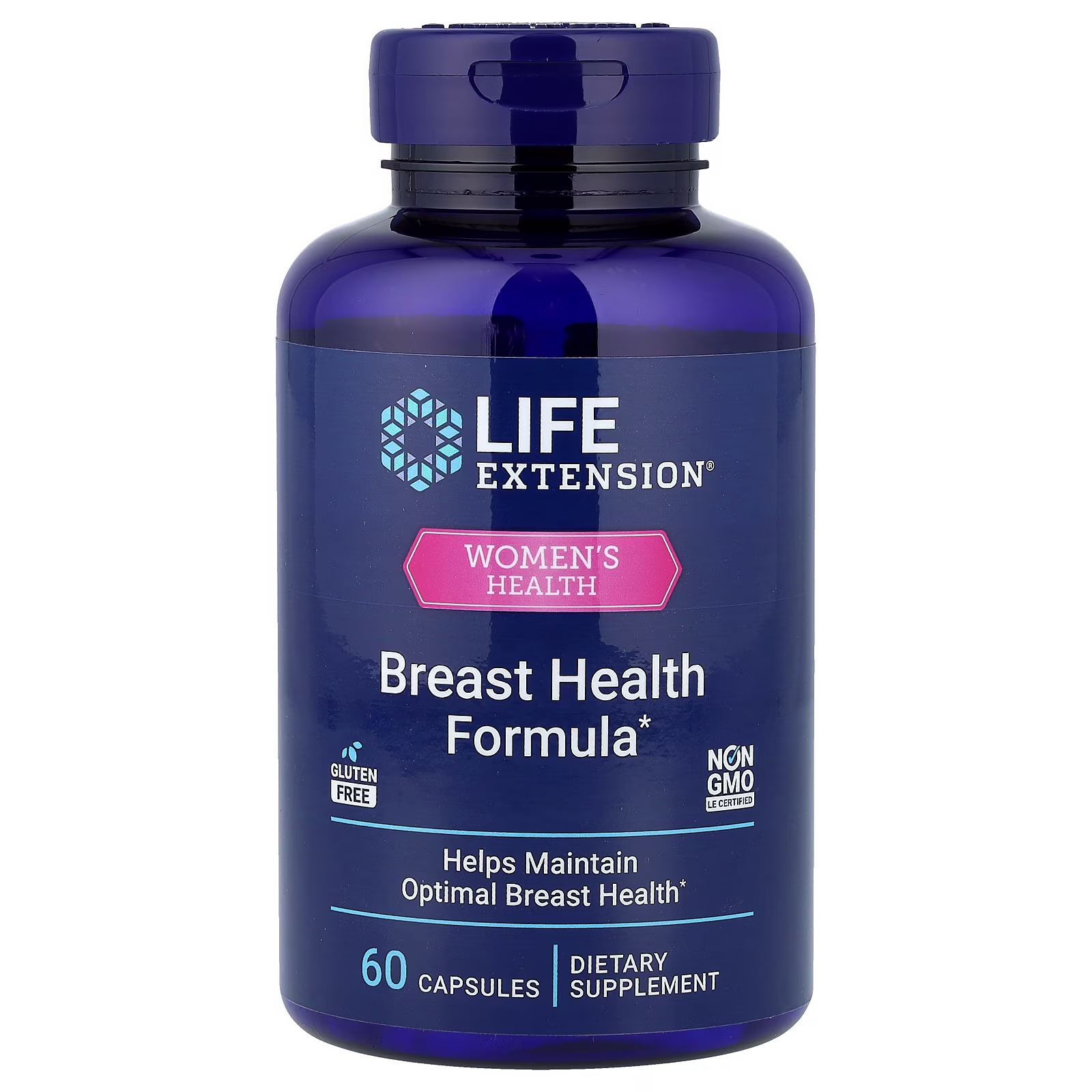 Salud de la Mujer Fórmula para Salud Mamaria, 60 cápsulas, Life Extension