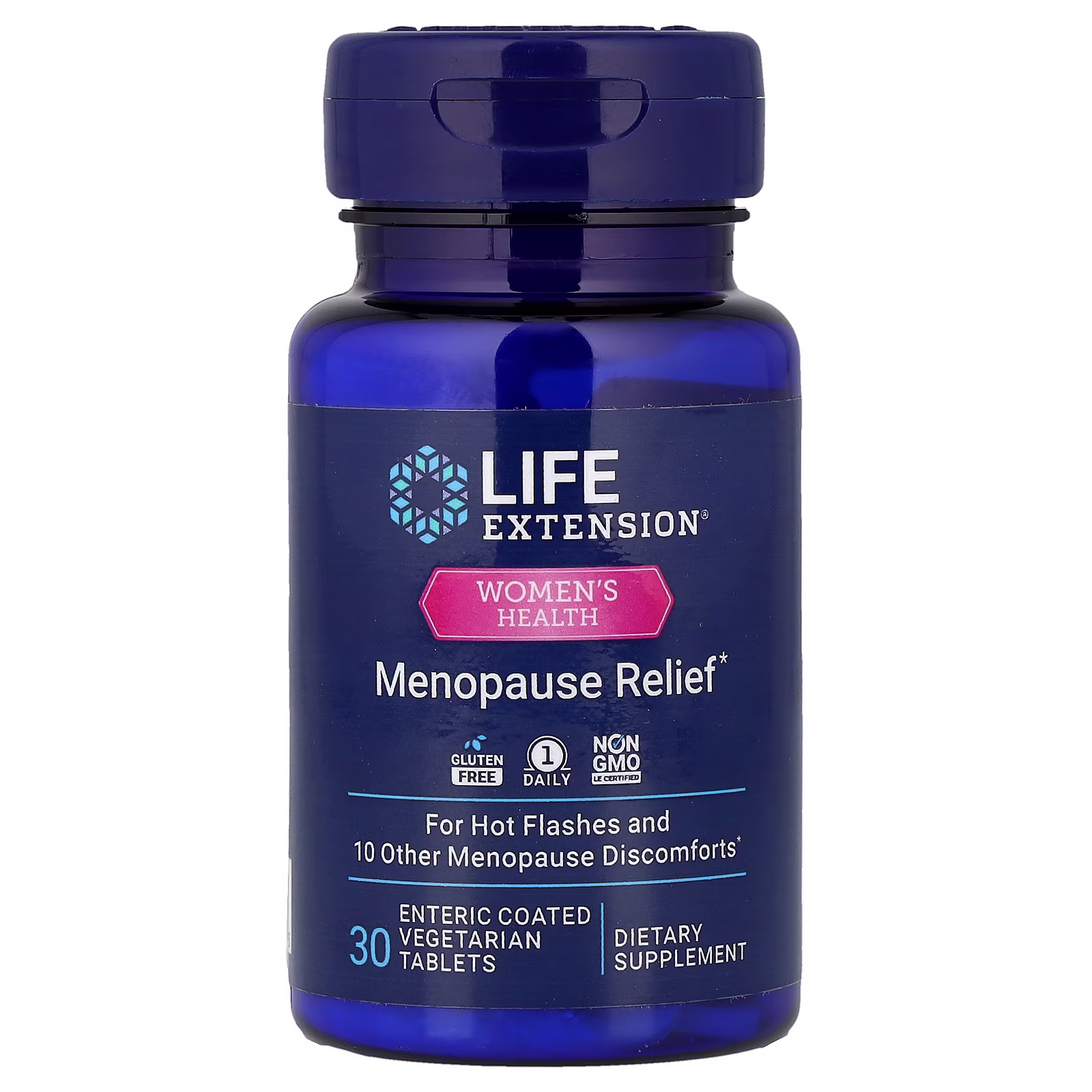 Women's Health Menopause Ruibarbo Siberiano — 30 comprimidos — Life Extension