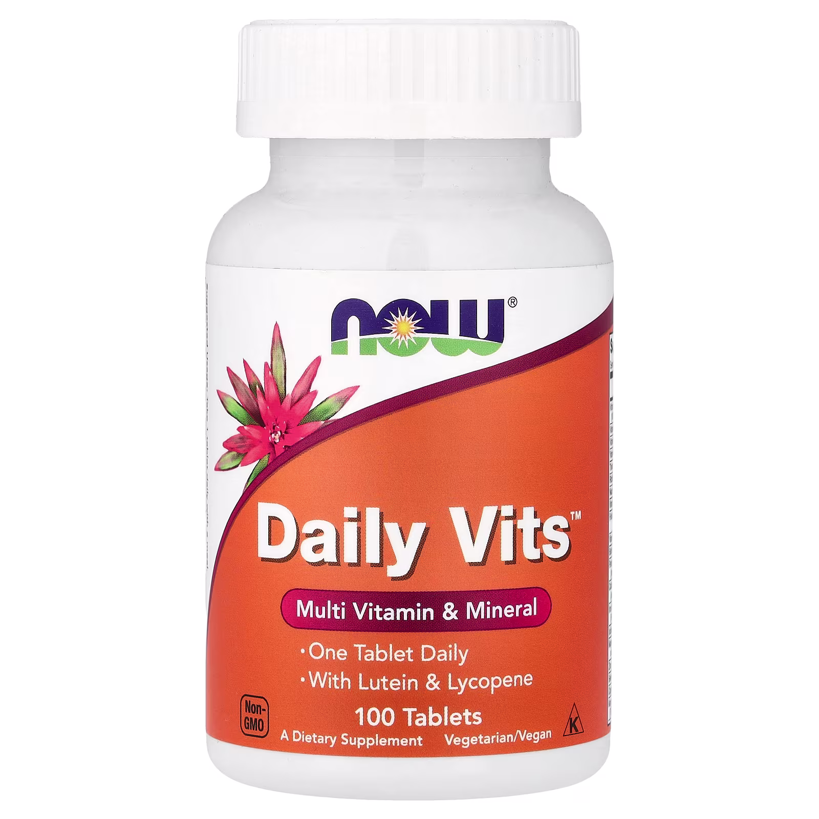Daily Vits™, Suplemento multivitamínico y multimineral, 100 tabletas, NOW Foods