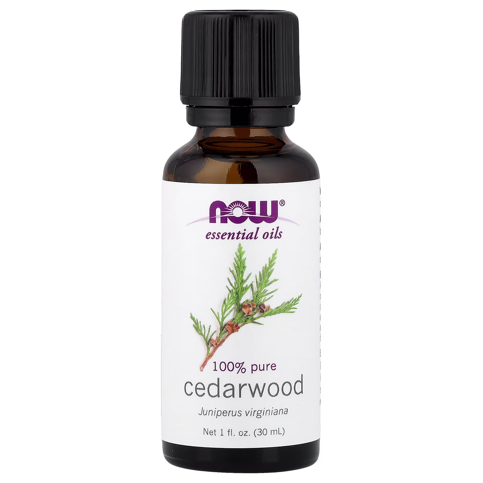 Aceites esenciales, Madera de cedro, 30 ml (1 oz. Líq.), NOW Foods