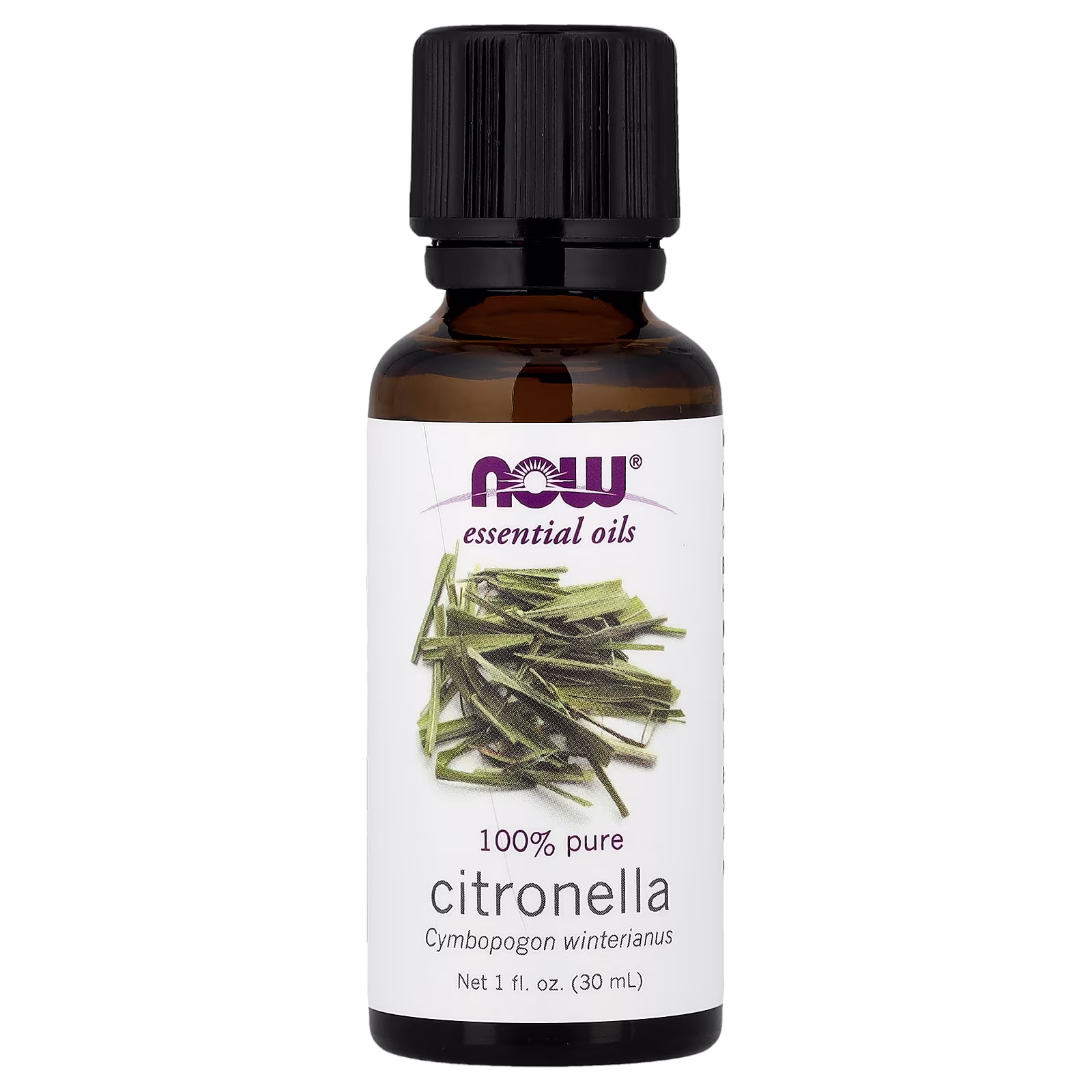 Aceites esenciales, Citronela, 1 fl oz (30 ml), NOW Foods