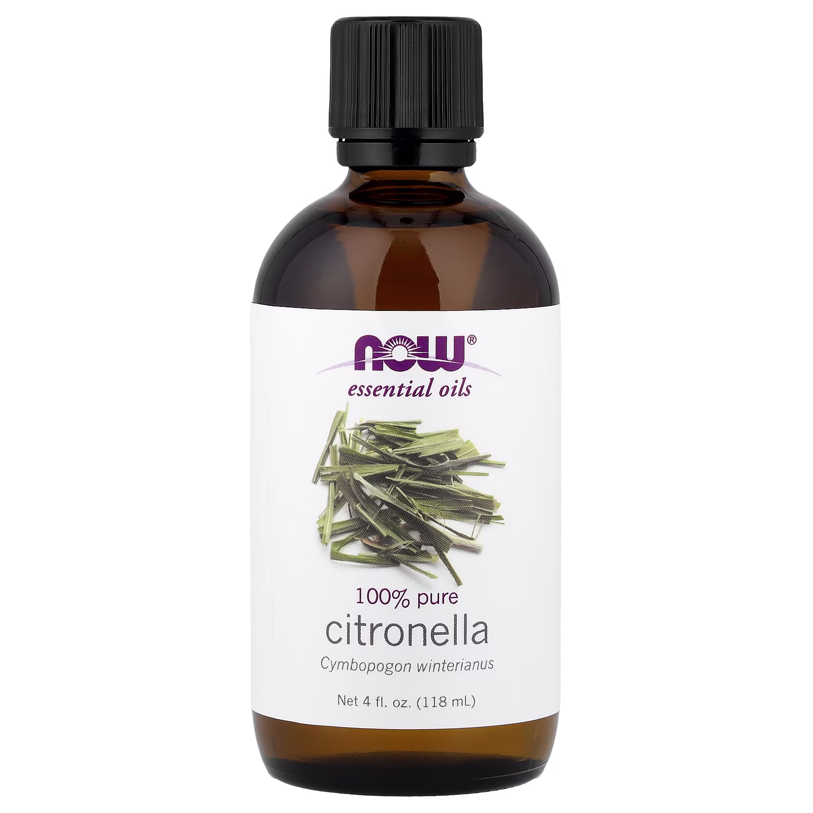 Aceites esenciales, Citronela, 4 fl oz (118 ml), NOW Foods
