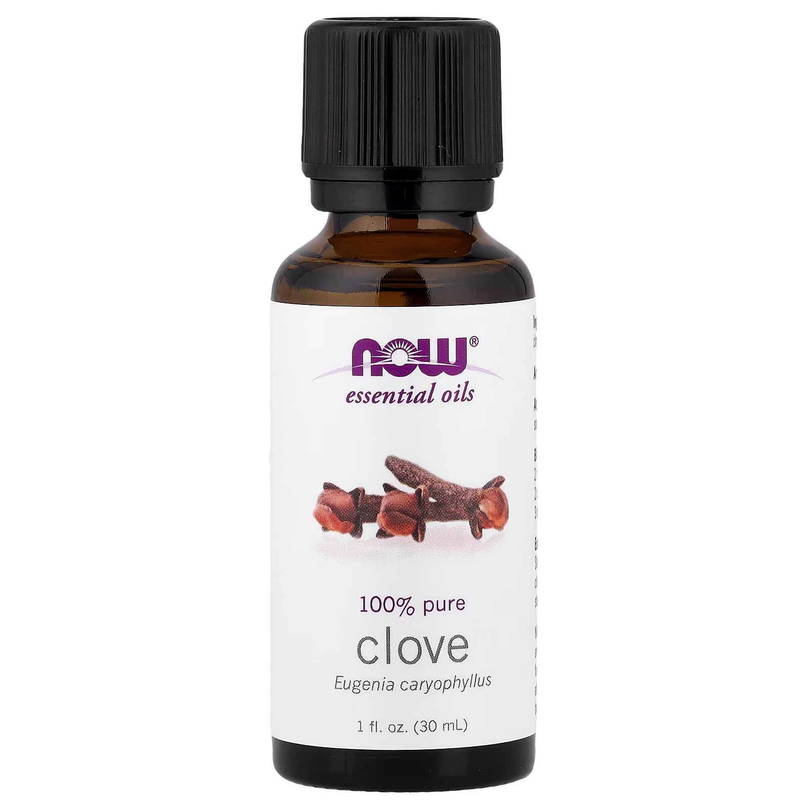Aceites esenciales, Clavo, 30 ml (1 oz. líq.), NOW Foods