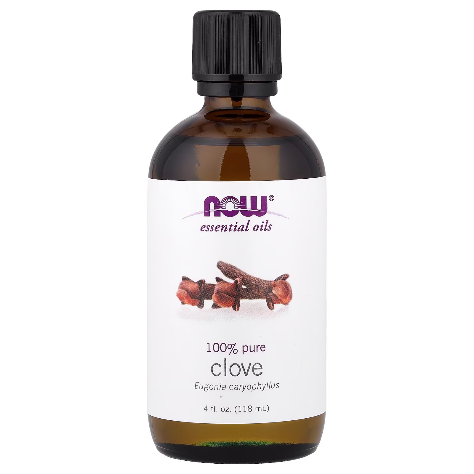 Aceites esenciales, Clavo, 118 ml (4 oz. líq.), NOW Foods