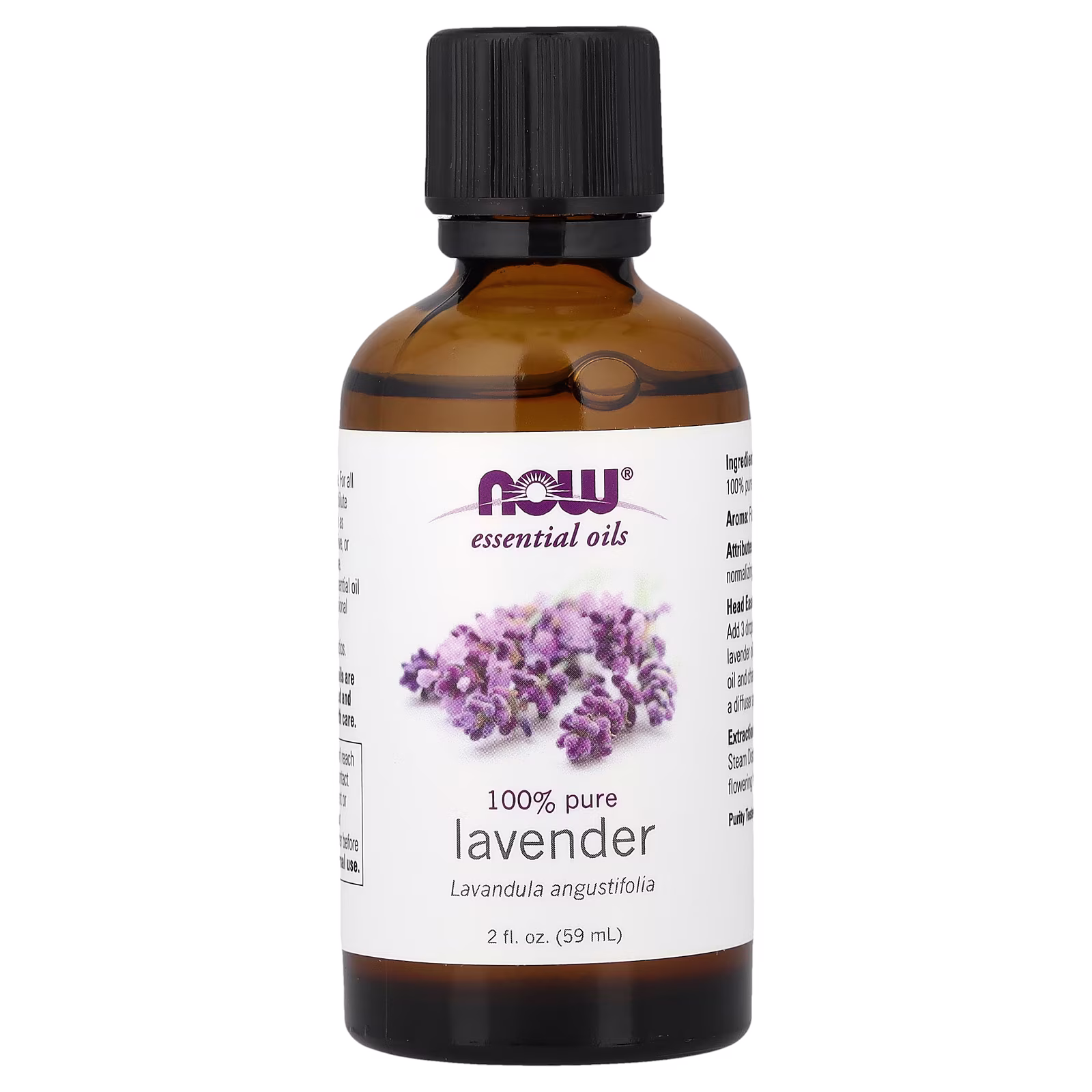 Aceites esenciales, Lavanda, 59 ml (2 oz. Líq.), NOW Foods