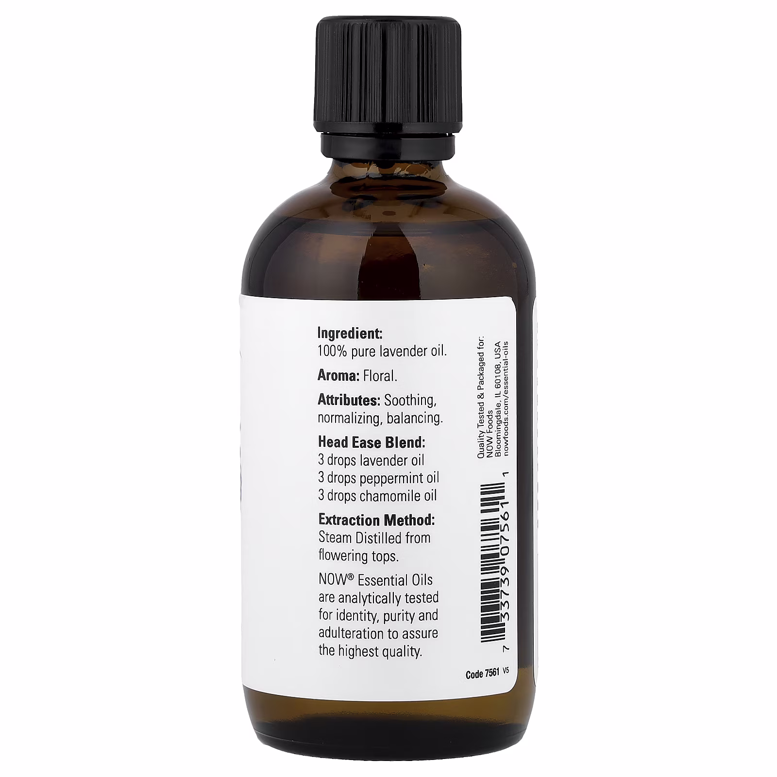 Aceites esenciales, Lavanda, 118 ml (4 oz. líq.), NOW Foods