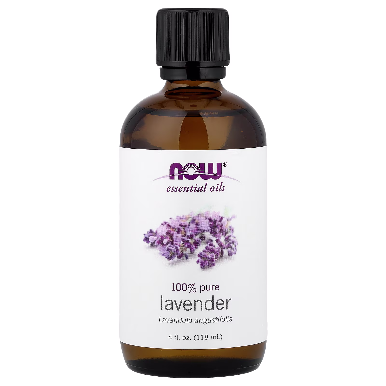 Aceites esenciales, Lavanda, 118 ml (4 oz. líq.), NOW Foods