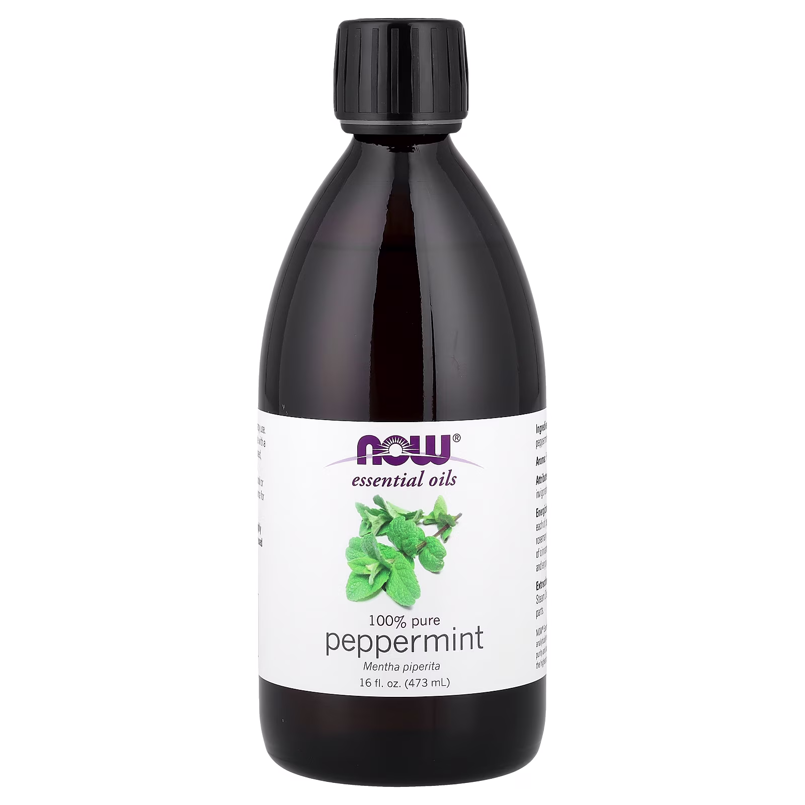Aceites esenciales, Menta, 473 ml (16 oz. líq.), NOW Foods