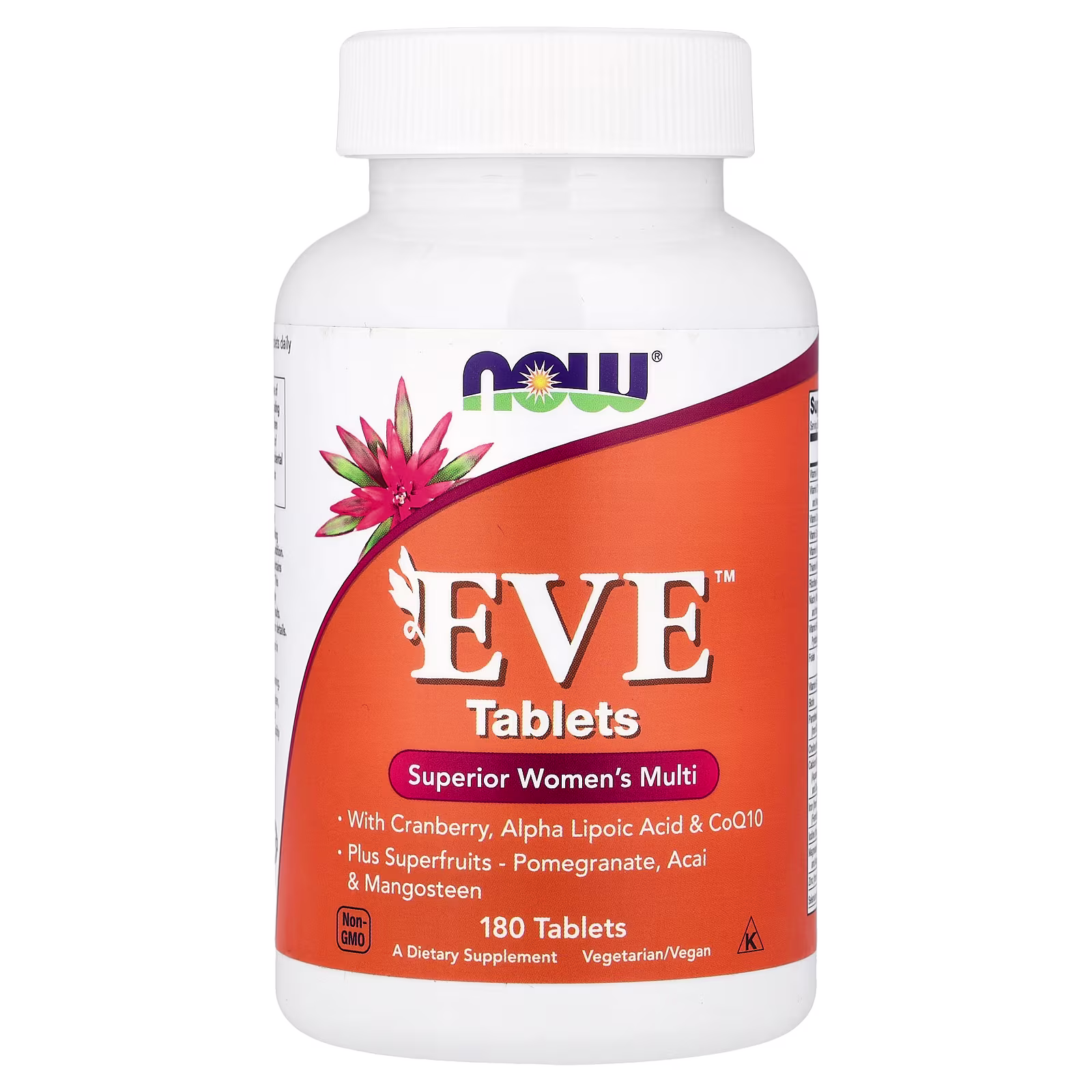 EVE™, Suplemento multivitamínico superior para mujeres, 180 tabletas, NOW Foods