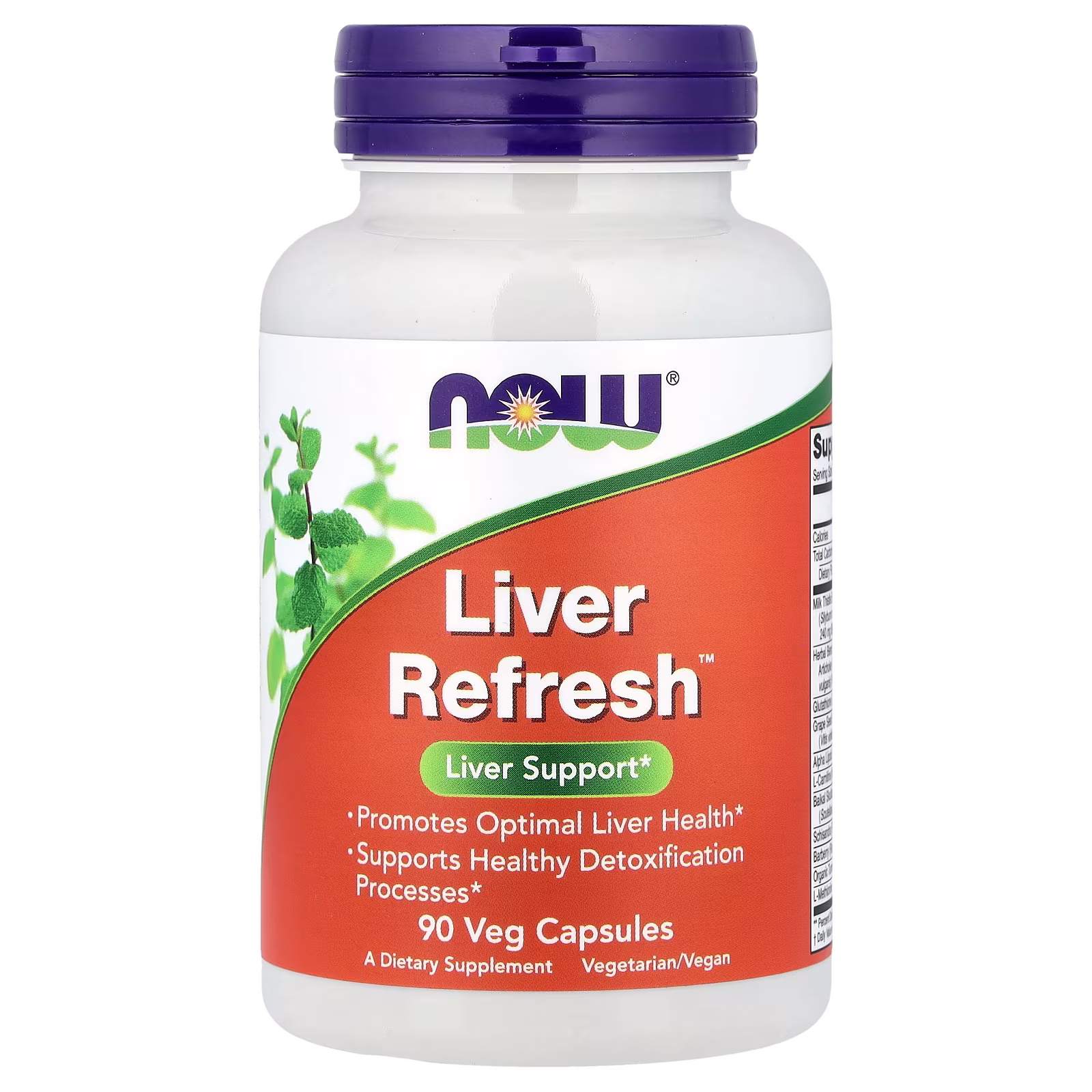 Liver Refresh™, Suplemento para revitalizar el hígado, 90 cápsulas vegetales, NOW Foods