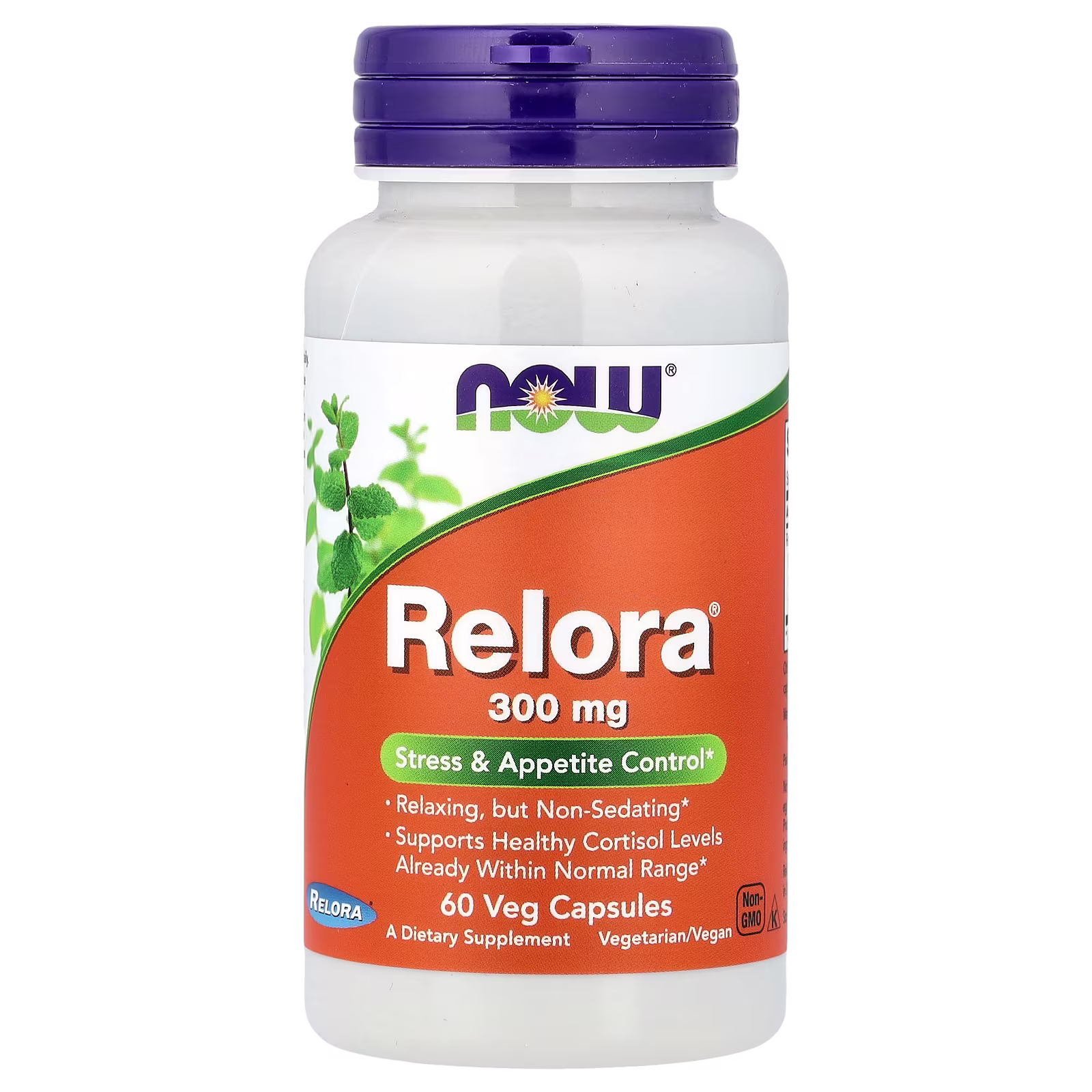 Relora®, 300 mg, 60 cápsulas vegetales, NOW Foods