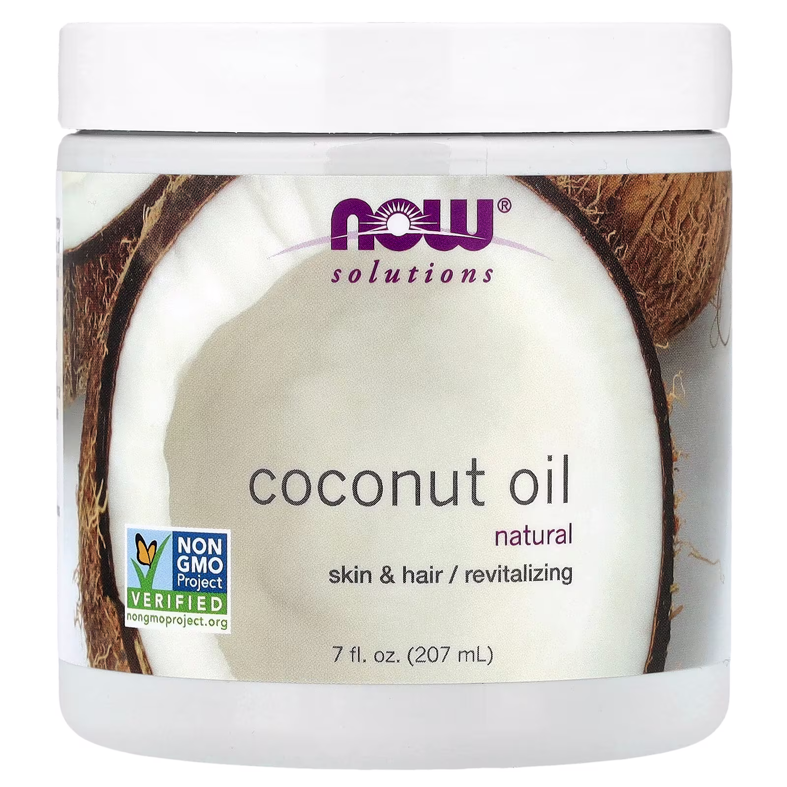 Solutions, Aceite de coco, 207 ml (7 oz. líq.), NOW Foods