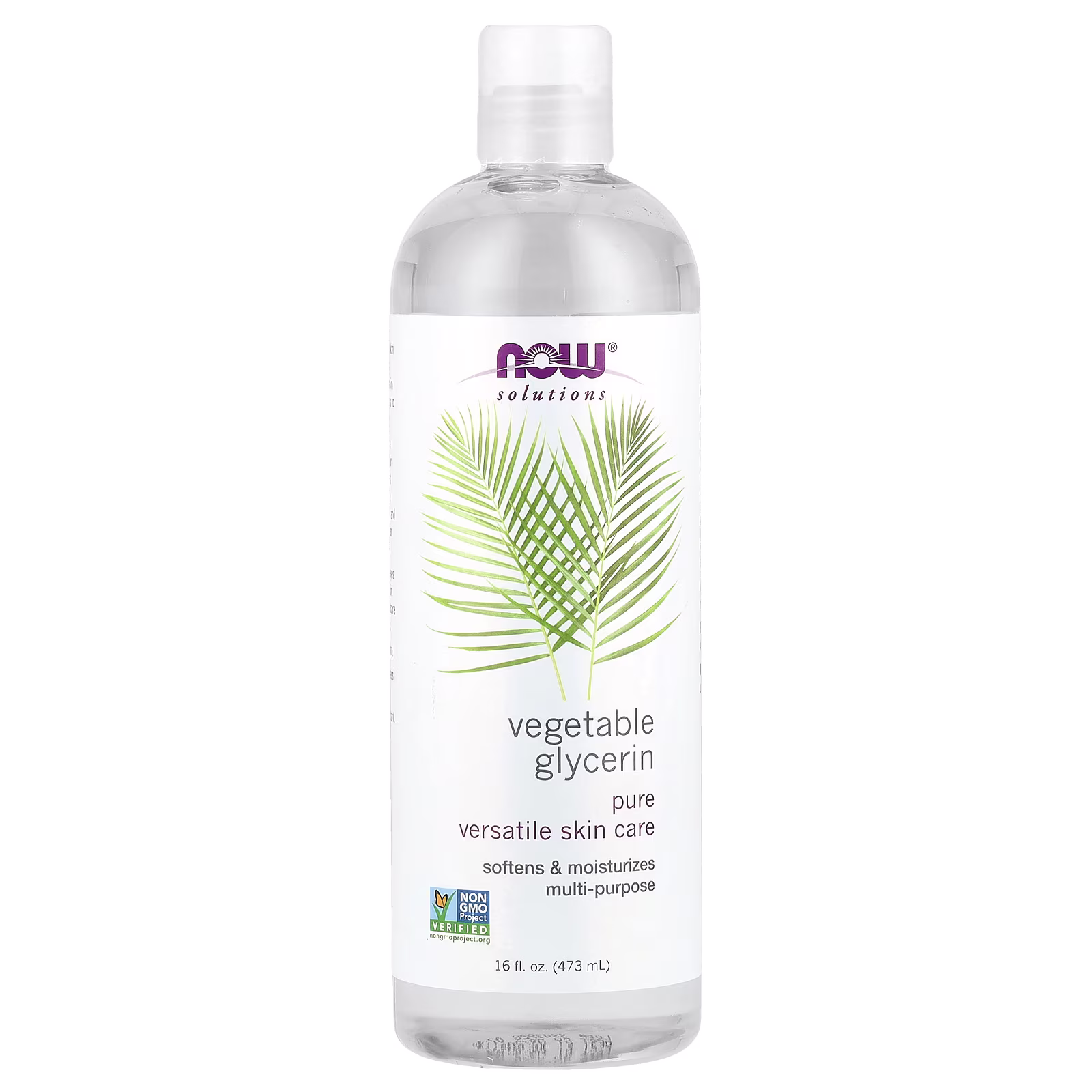 Solutions, Glicerina vegetal, 473 ml (16 oz. líq.), NOW Foods