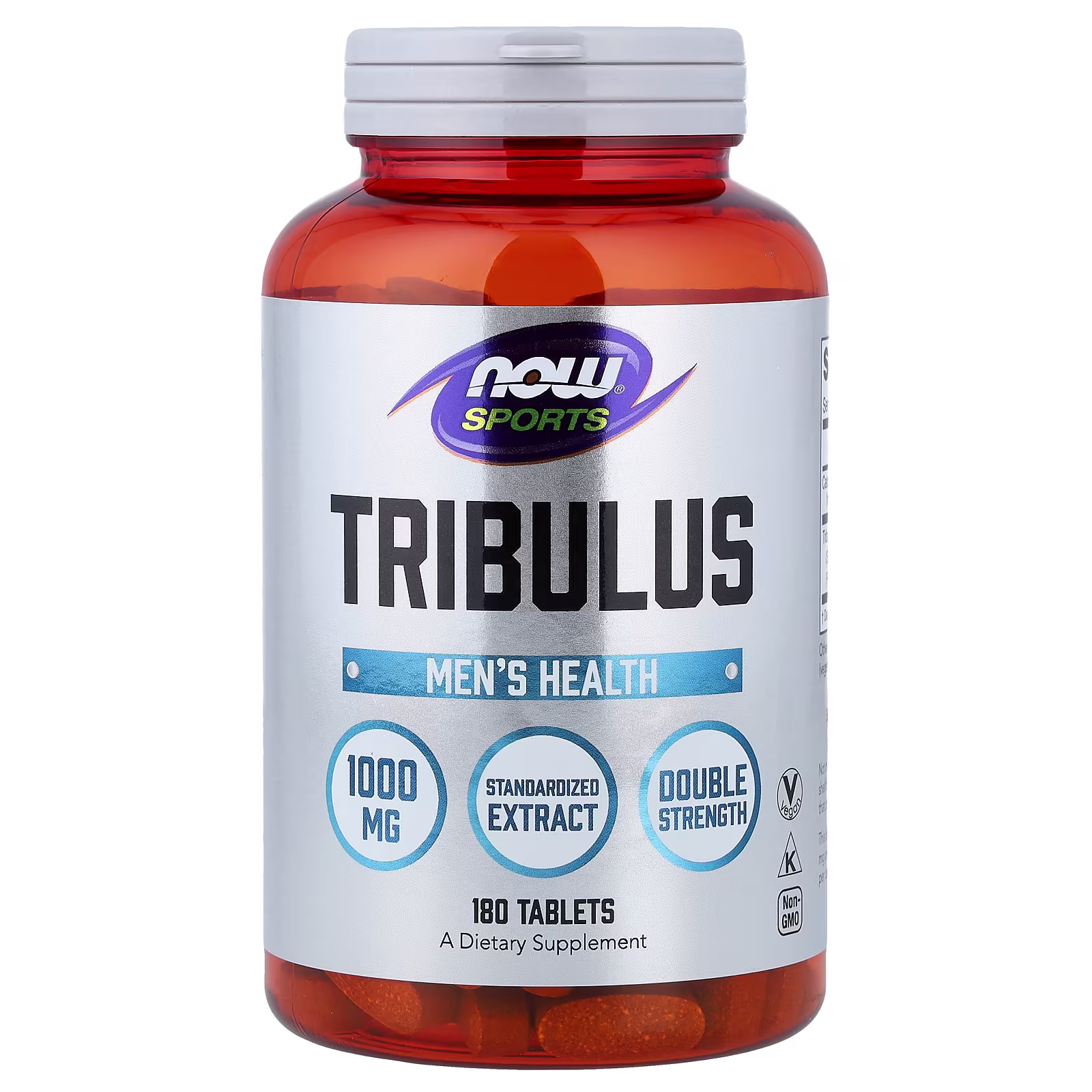 Sports, Tribulus, 1000 mg, 180 tabletas, NOW Foods