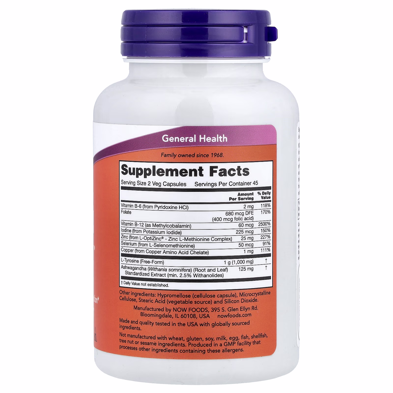 Thyroid Energy™, 90 cápsulas vegetales, NOW Foods